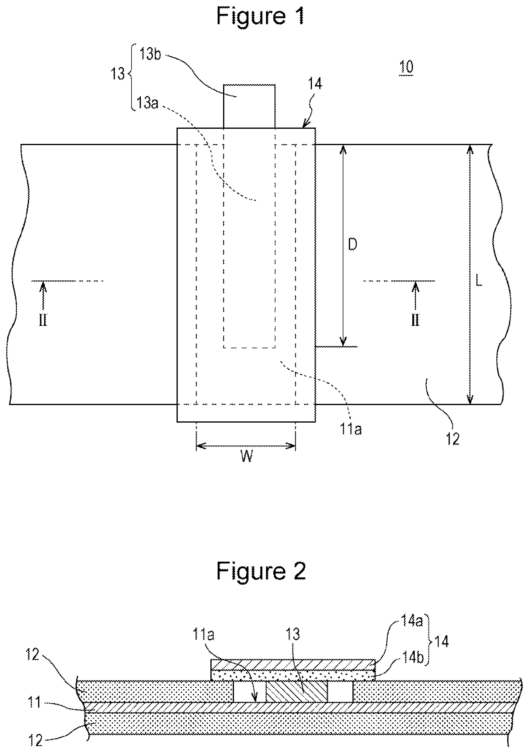 Patent US11824202 — Secondary battery including insulating tape covering positive electrode — Figure 1