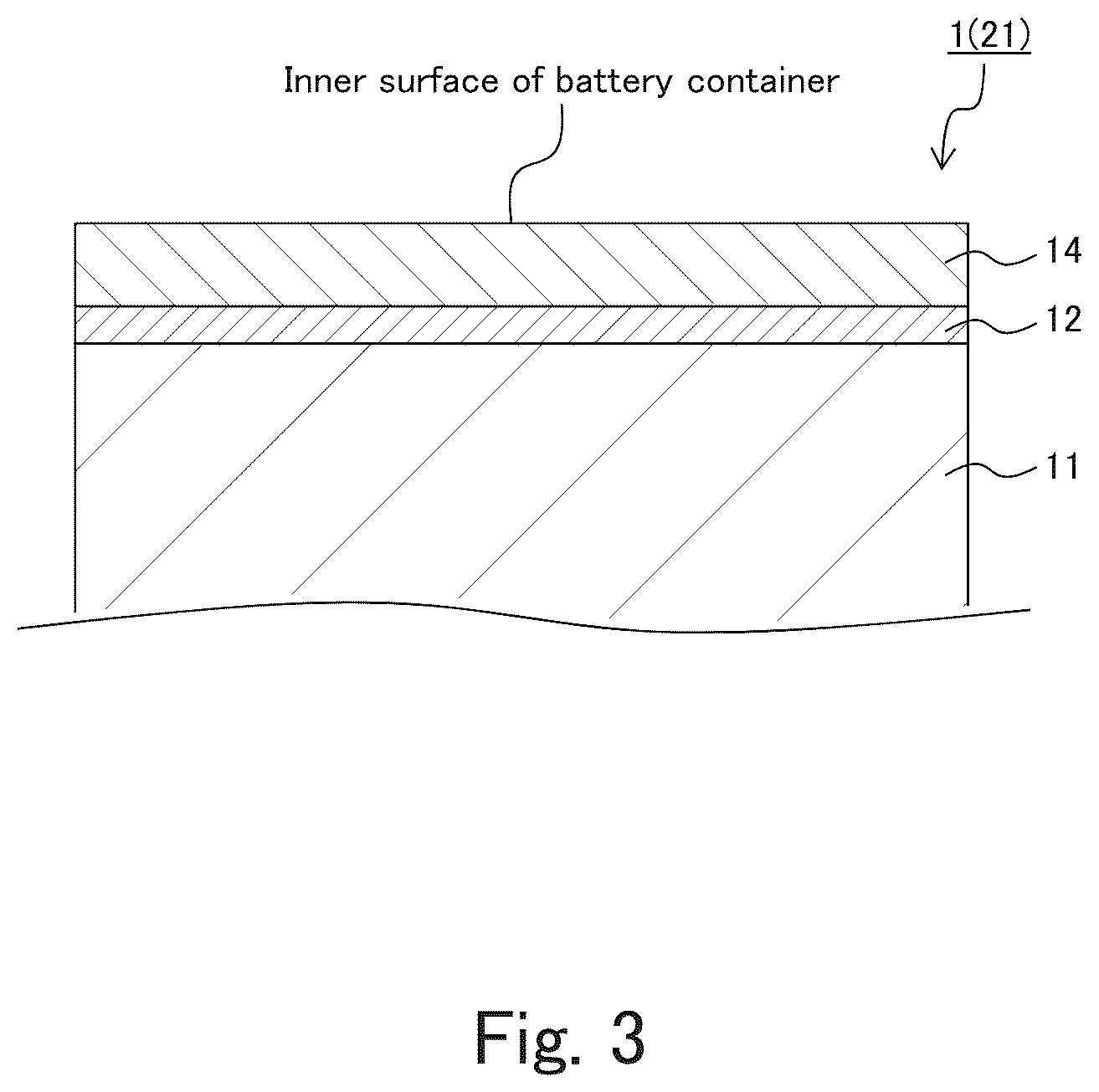 Patent US11824212 Figure 3 – Surface-treated steel plate for cell container