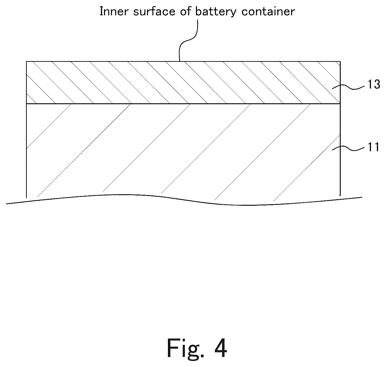 Patent US11824212 Figure 4 – Surface-treated steel plate for cell container