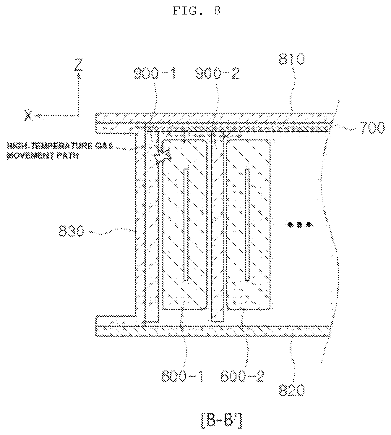 Patent US11824218 Figure 8 – Battery module