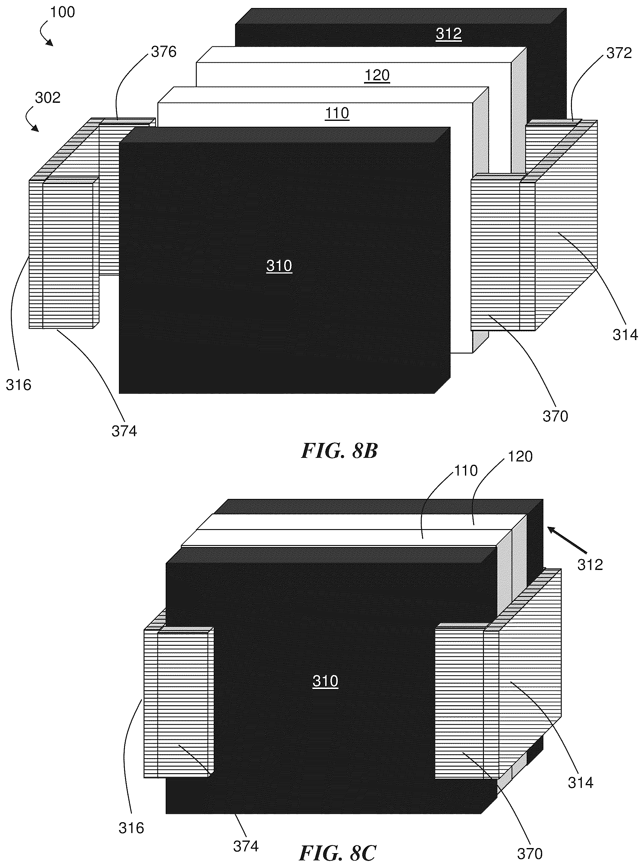 Patent US11824228 Figure 18 – Compression systems for batteries