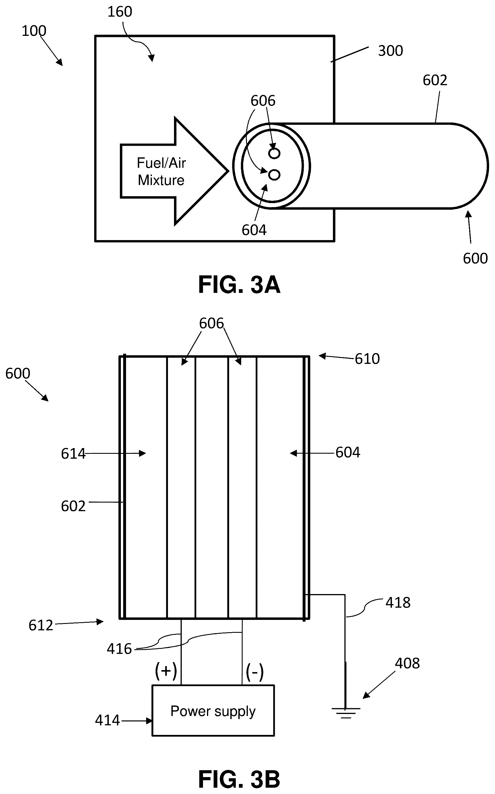 Patent US11824232 Figure 3 – Internal light off mechanism for solid oxide fuel cell system startup using a spark ignitor