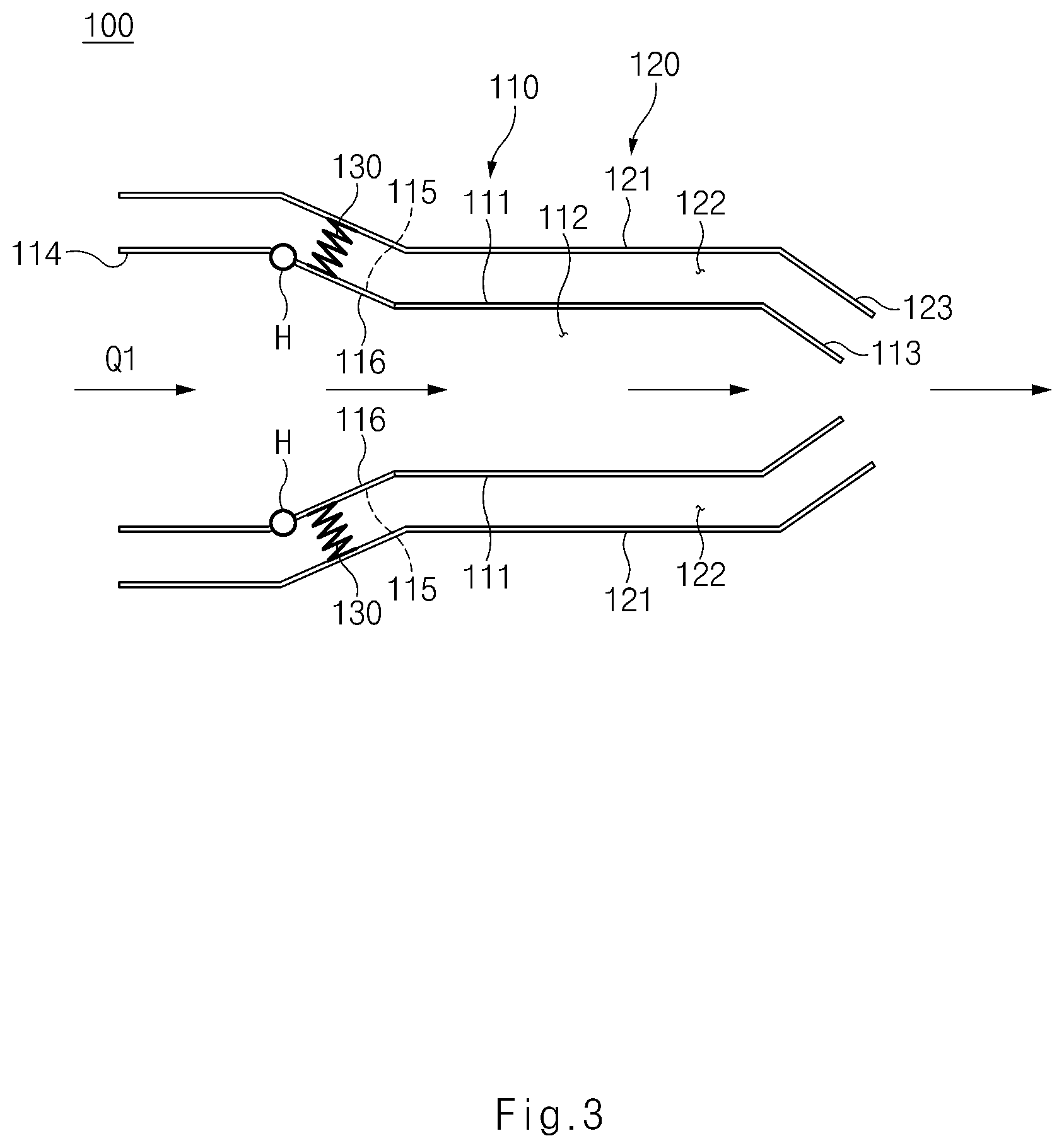 Patent US11824235 Figure 3 – Ejector nozzle and ejector including same
