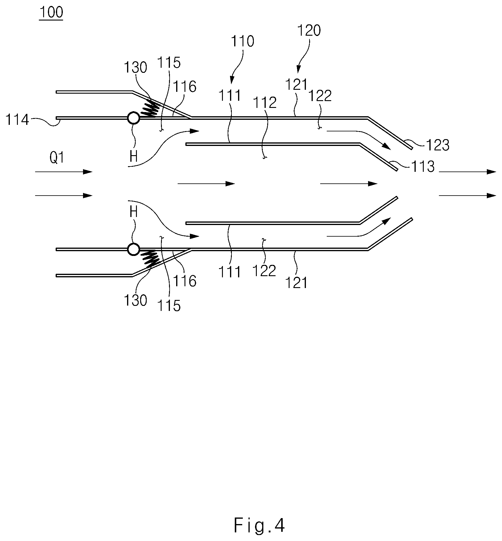 Patent US11824235 Figure 4 – Ejector nozzle and ejector including same