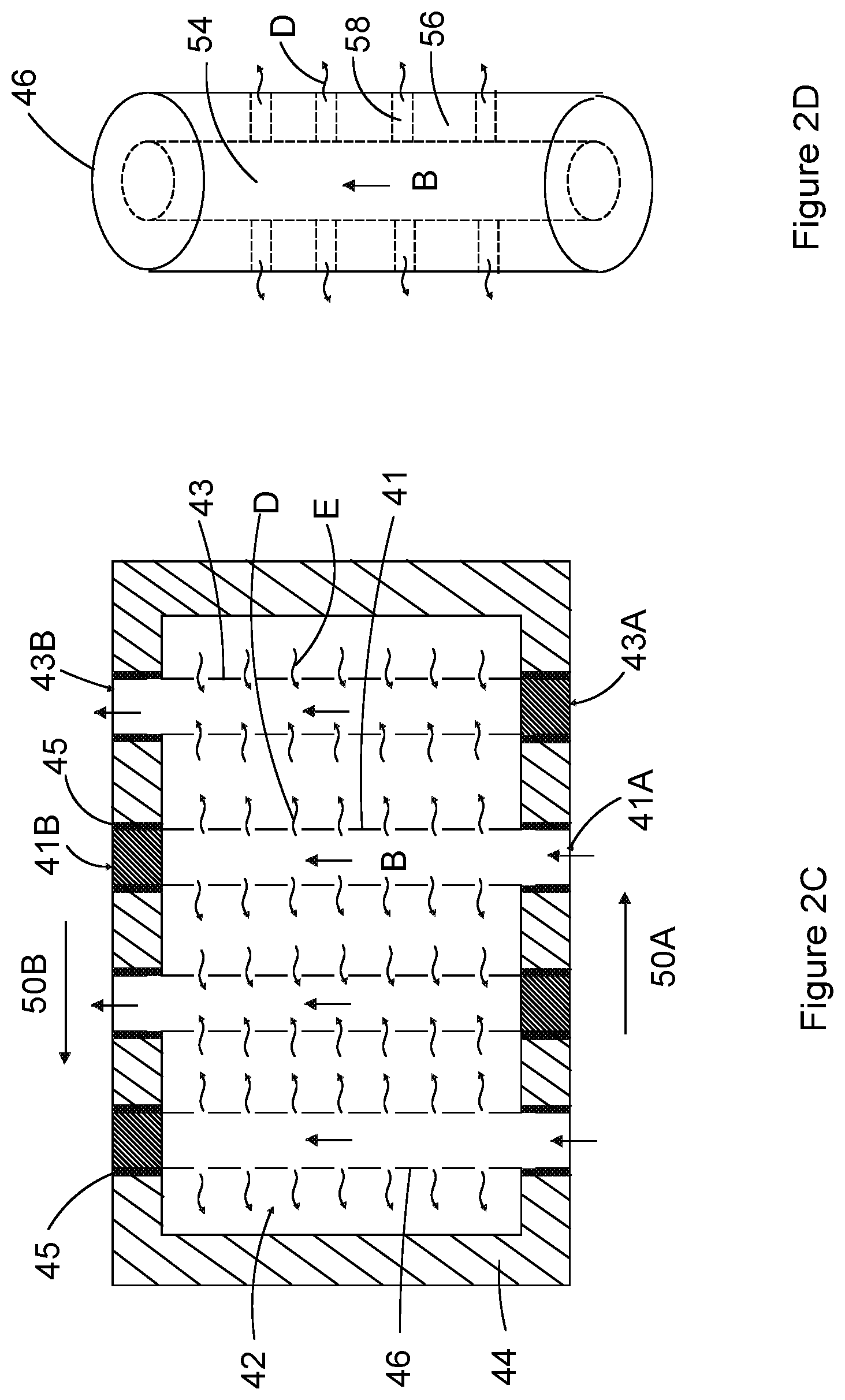 Patent US11824243 Figure 3 – Electrode assembly and flow battery with improved electrolyte distribution