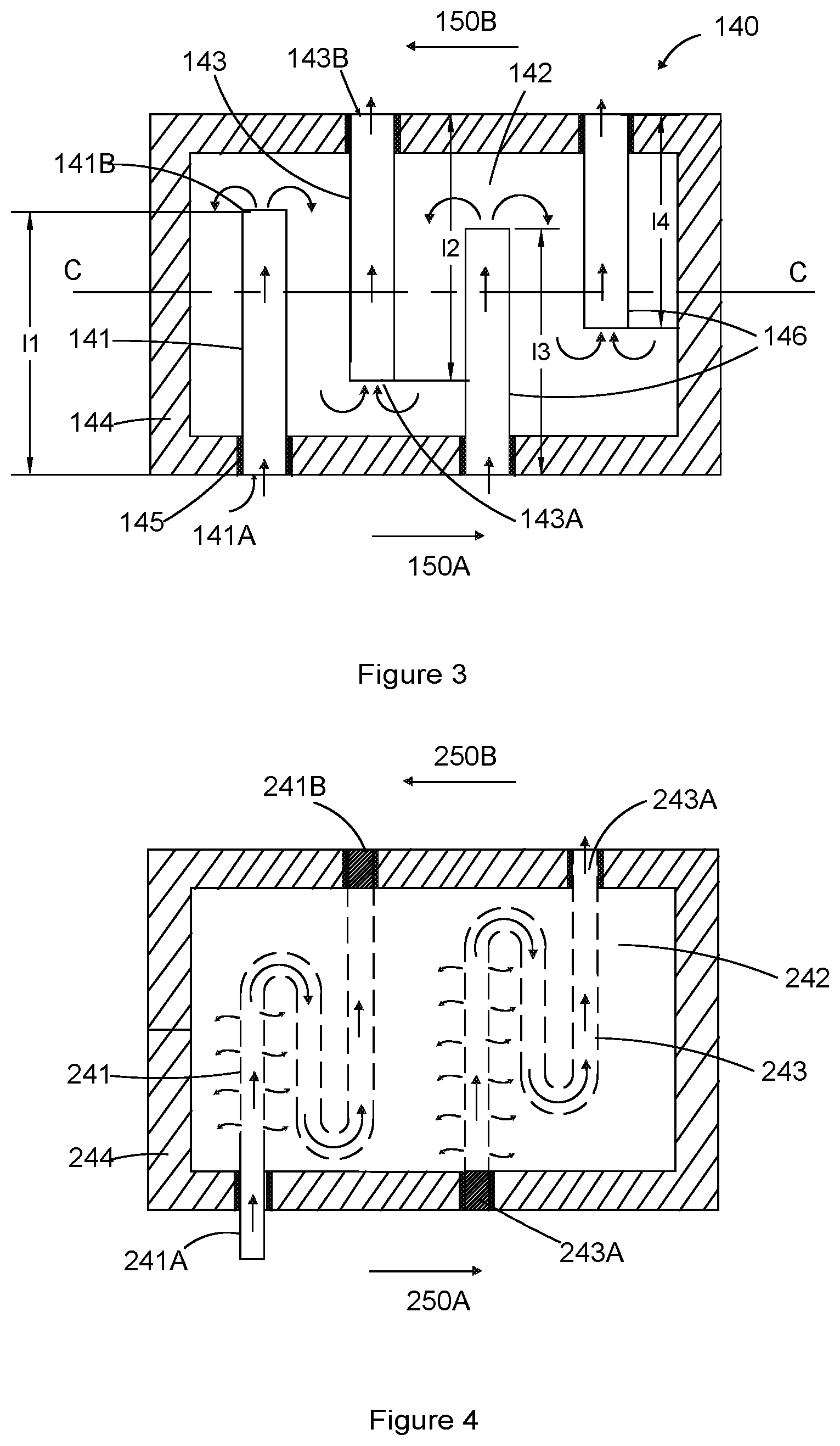 Patent US11824243 Figure 4 – Electrode assembly and flow battery with improved electrolyte distribution