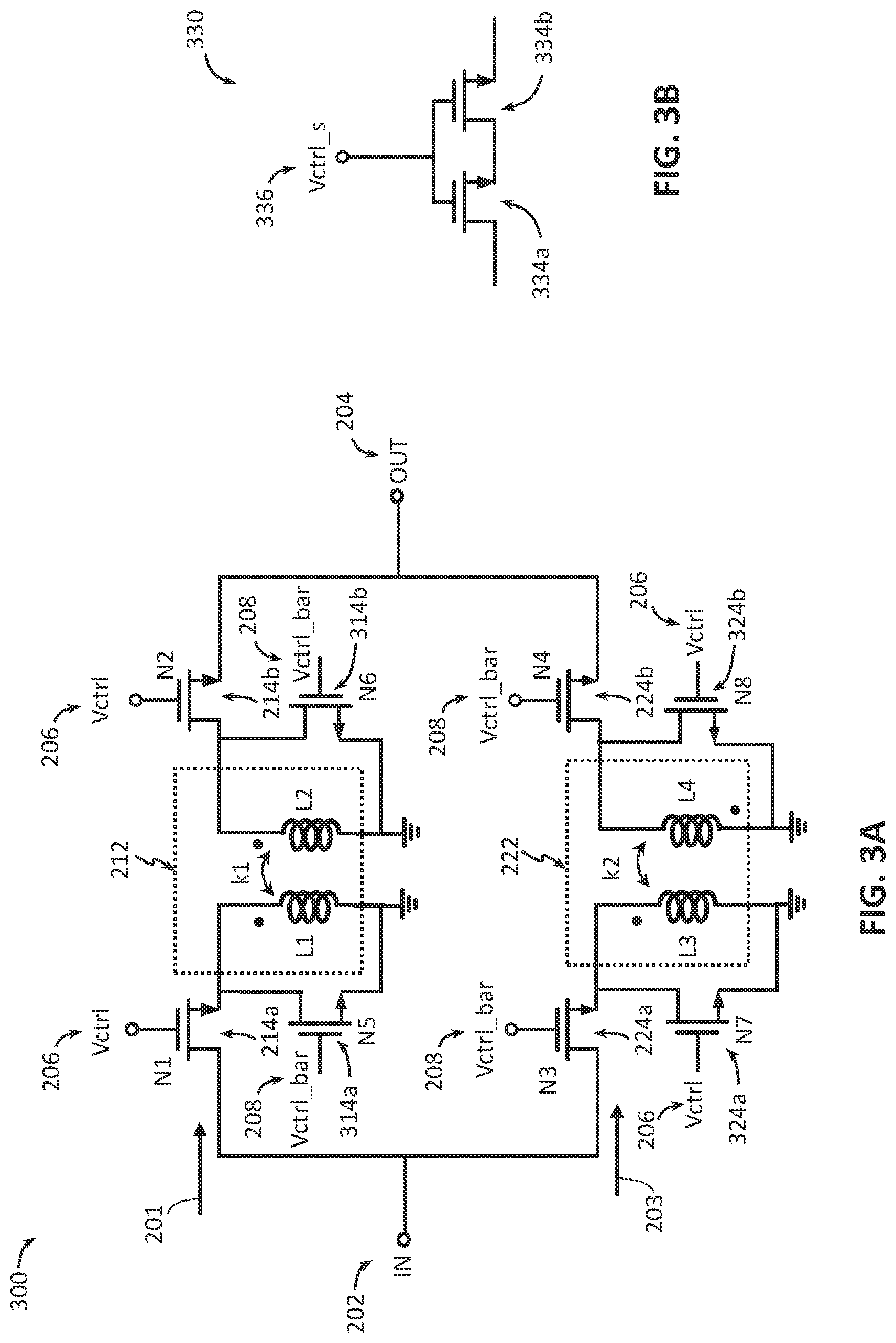 Patent US11824245 Figure 4 – Phase shifter-180 degree topology
