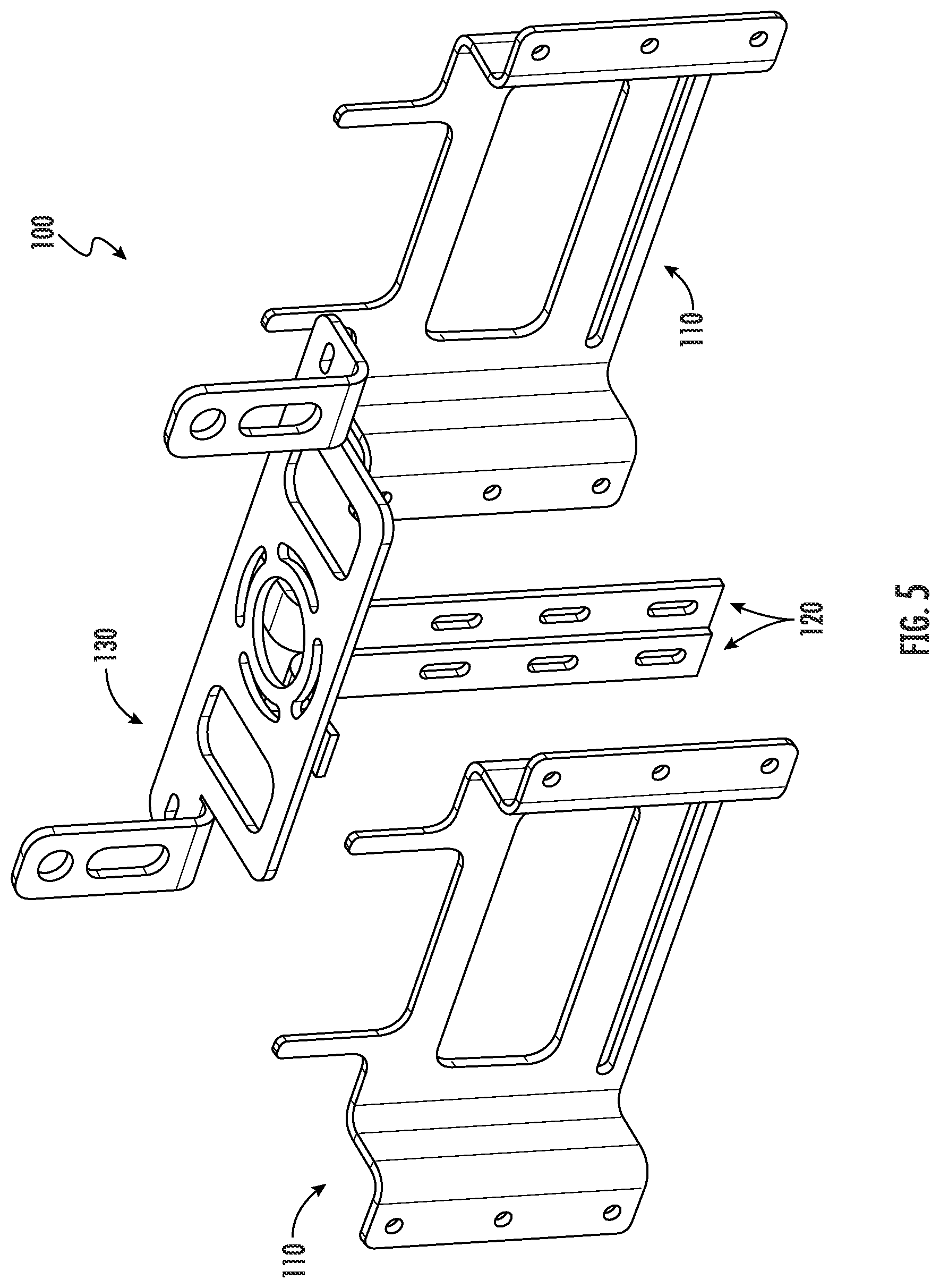 Patent US11824252 Figure 4 – Small cell antenna strand mounts and assemblies