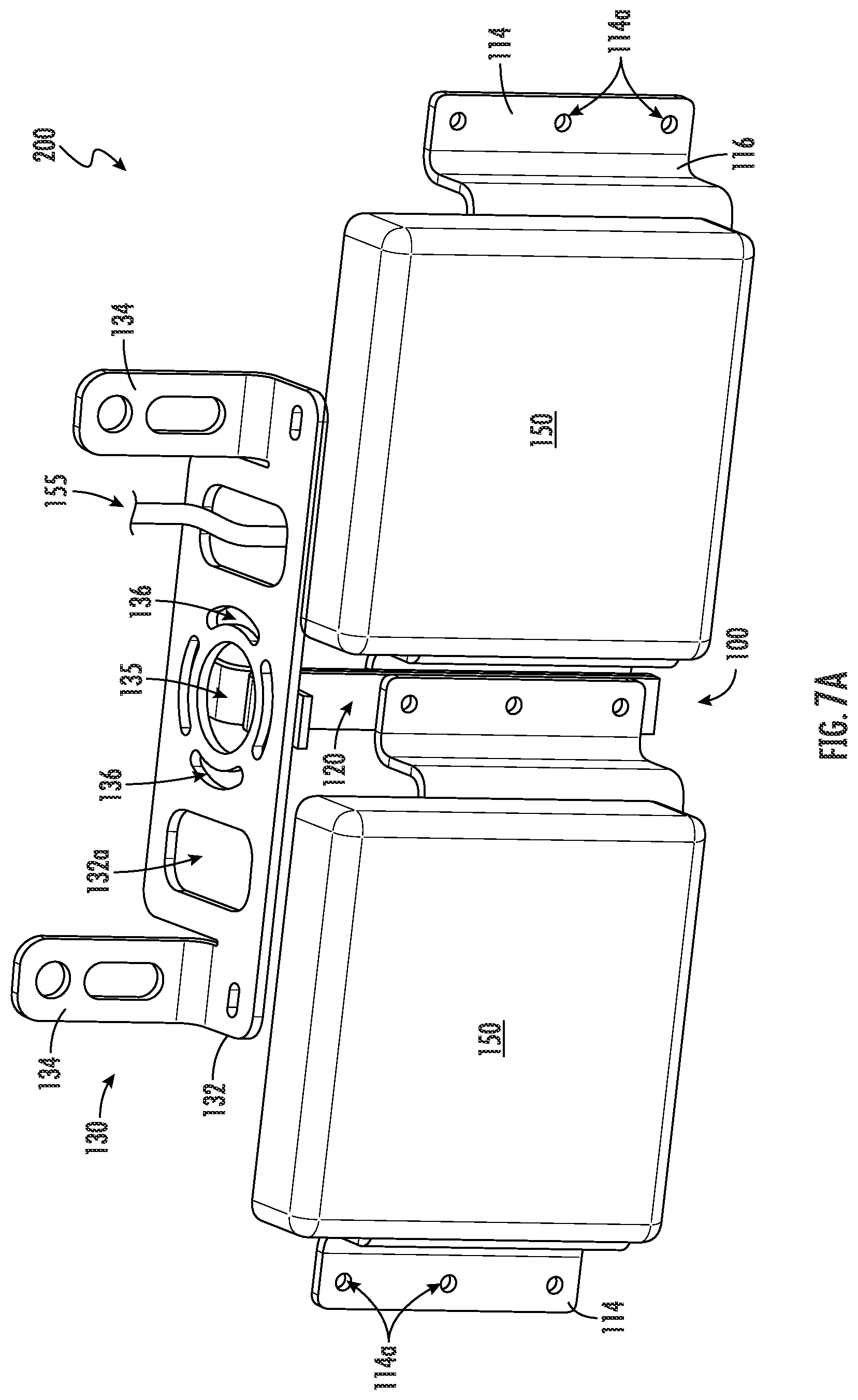 Patent US11824252 Figure 6 – Small cell antenna strand mounts and assemblies