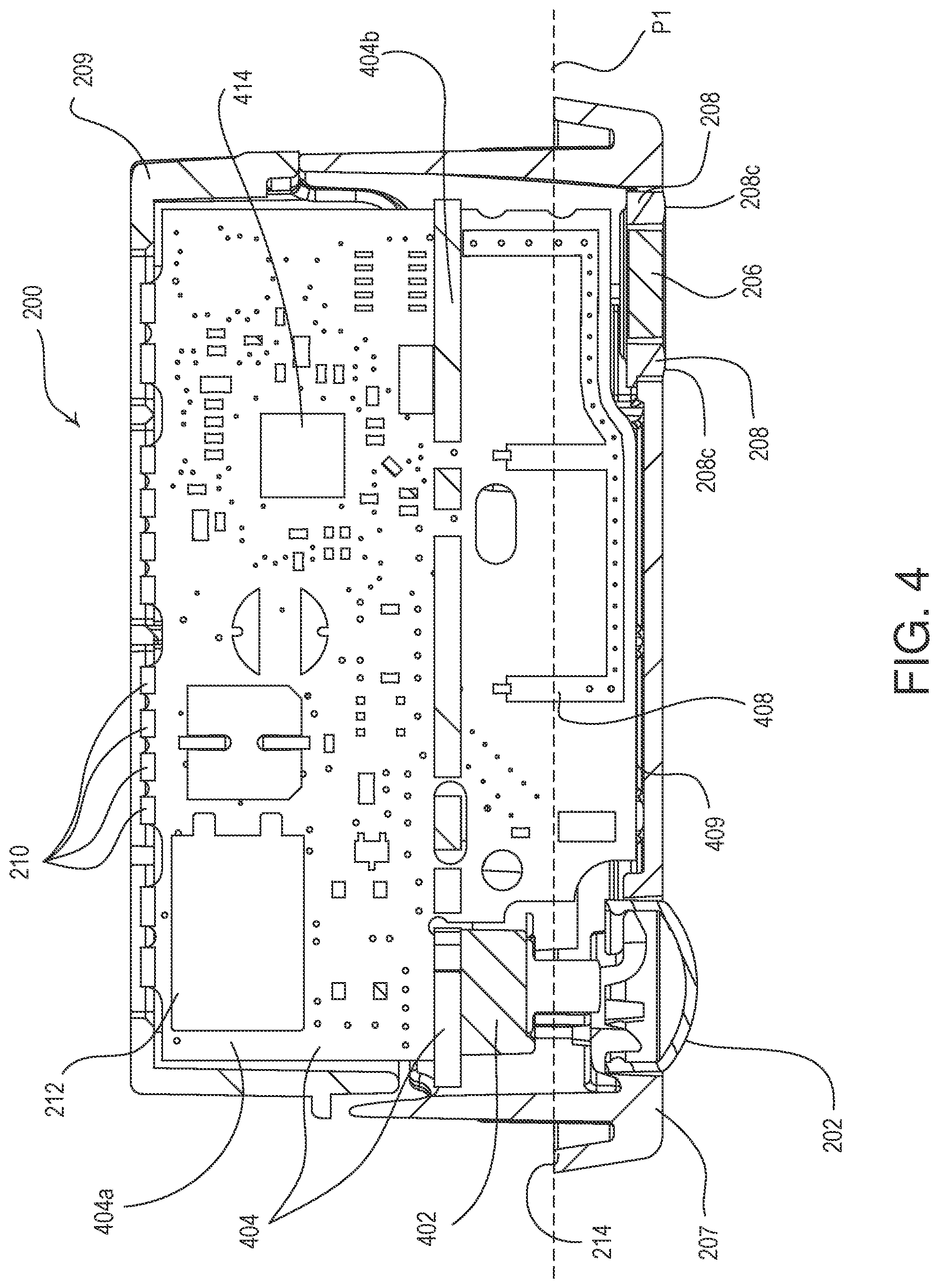 Patent US11824256 Figure 4 – Control module for a lighting fixture