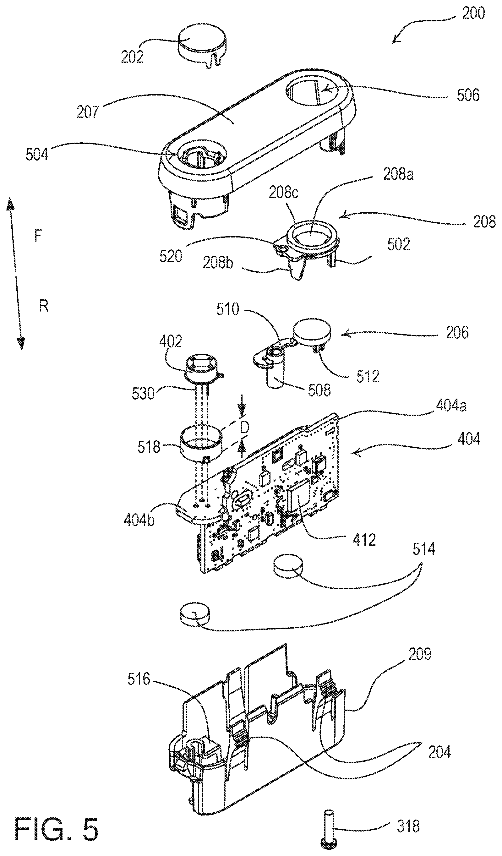 Patent US11824256 Figure 5 – Control module for a lighting fixture