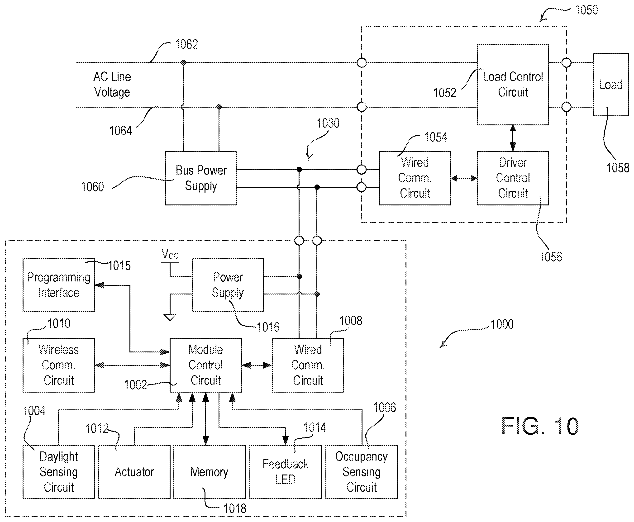 Patent US11824256 Figure 14 – Control module for a lighting fixture