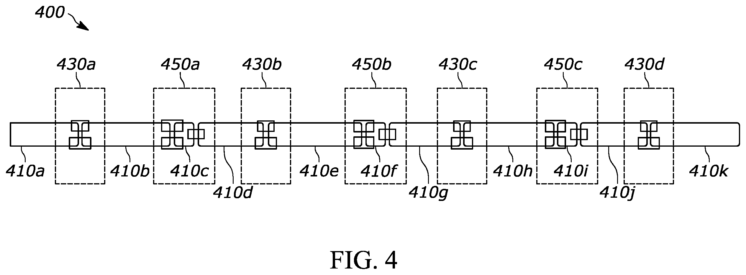 Patent US11824263 Figure 3 – Filtering proximity antenna array