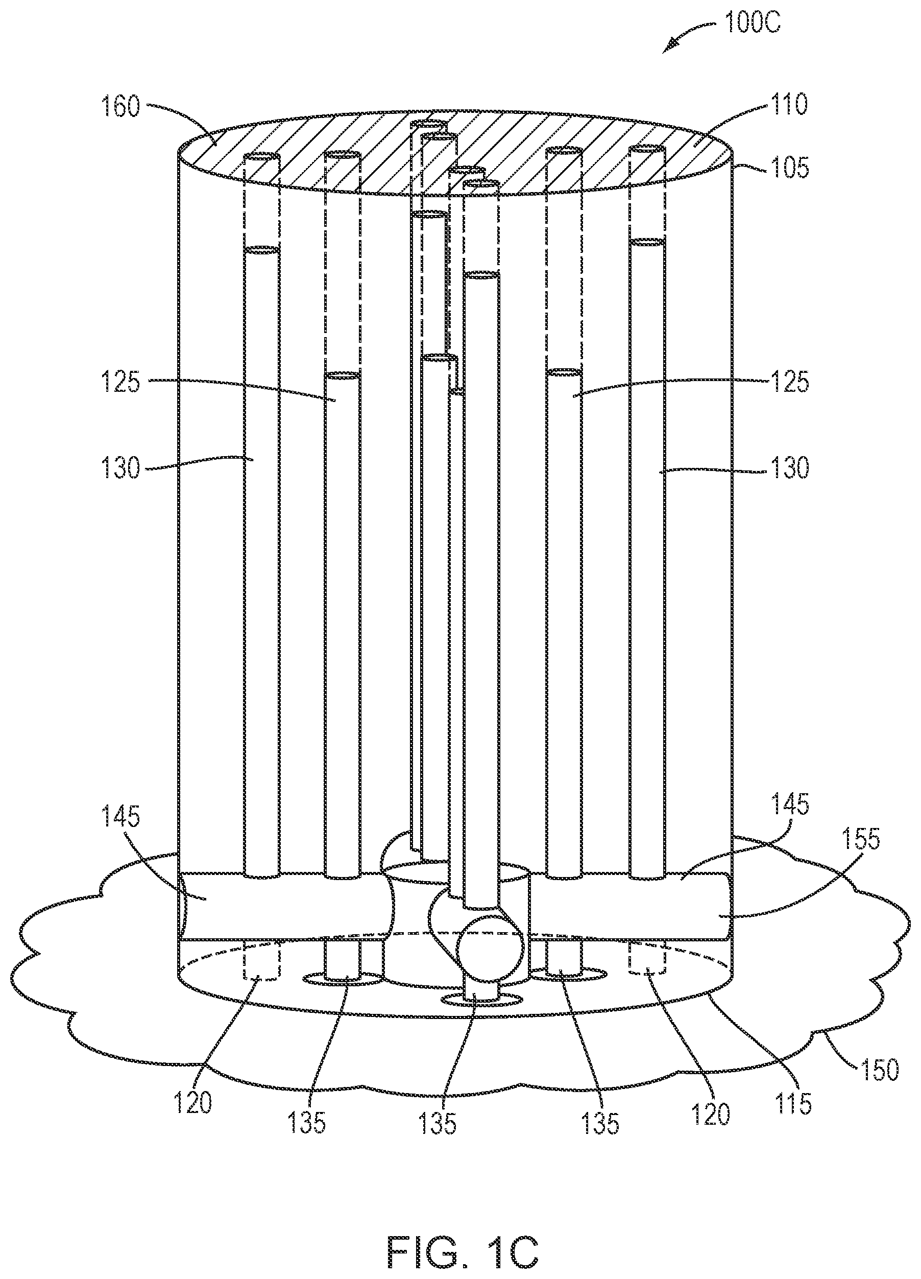 Patent US11824266 Figure 3 – Encapsulated multi-band monopole antenna