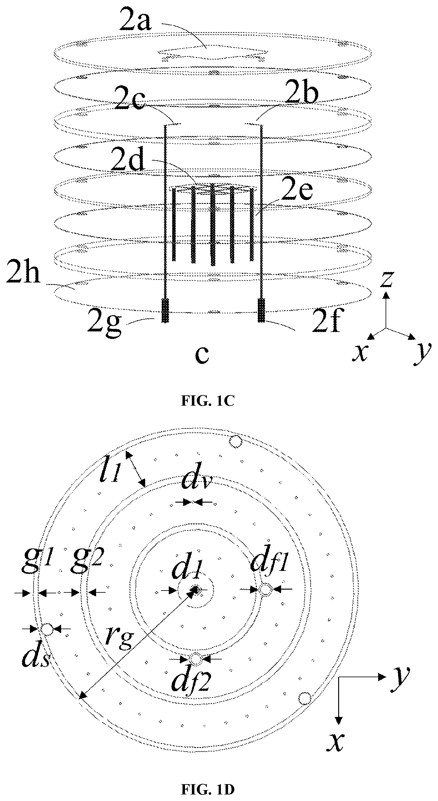 Patent US11824267 Figure 2 – Compact dual-band triple-polarized antenna based on shielded mushroom structures