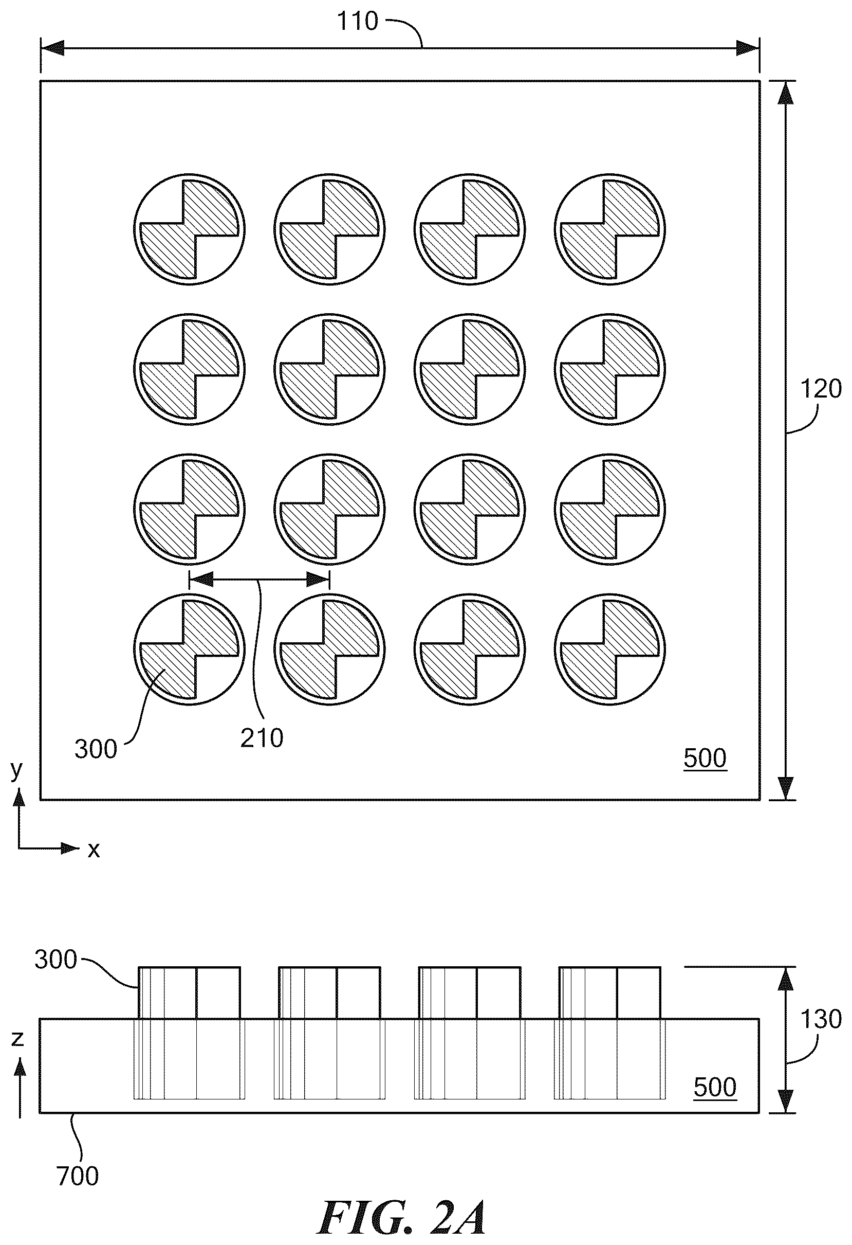 Patent US11824268 Figure 2 – Multi-resonator array