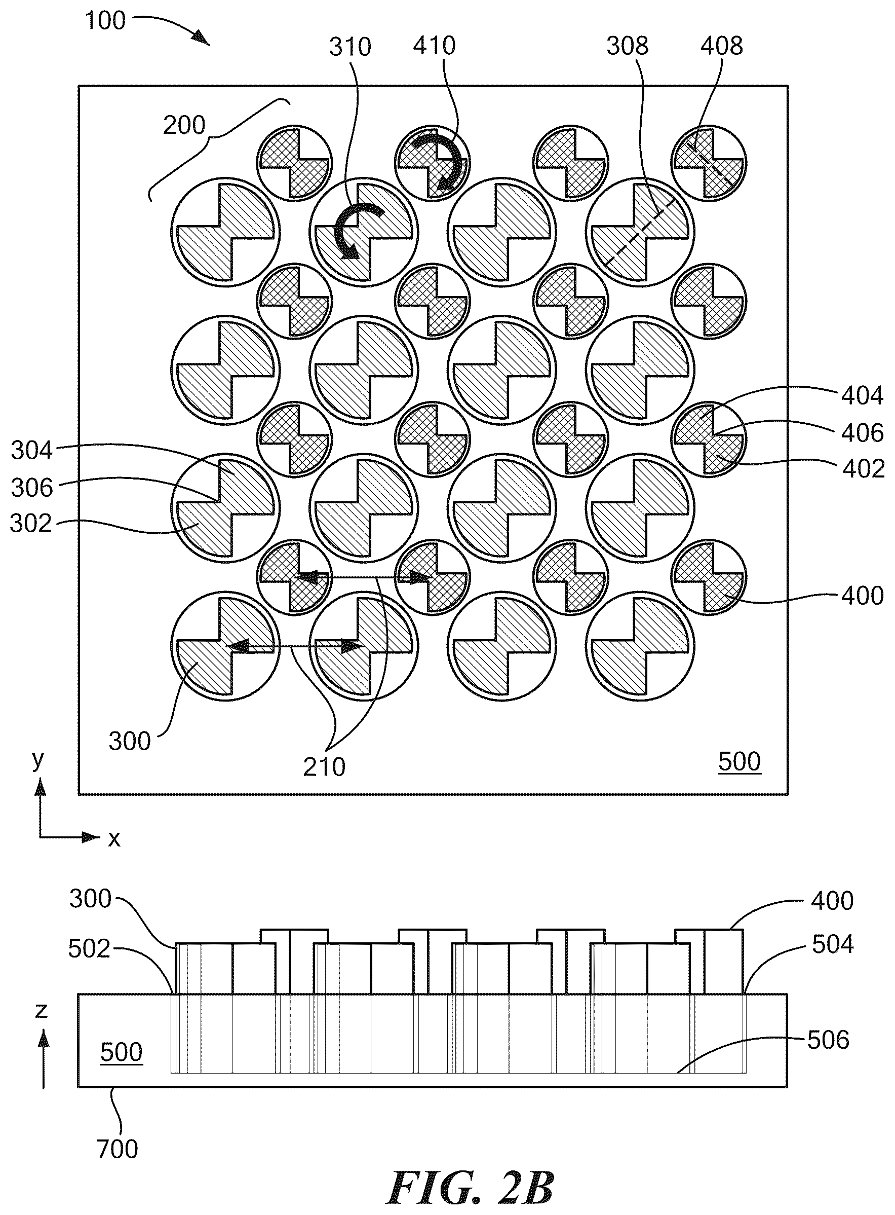 Patent US11824268 Figure 3 – Multi-resonator array