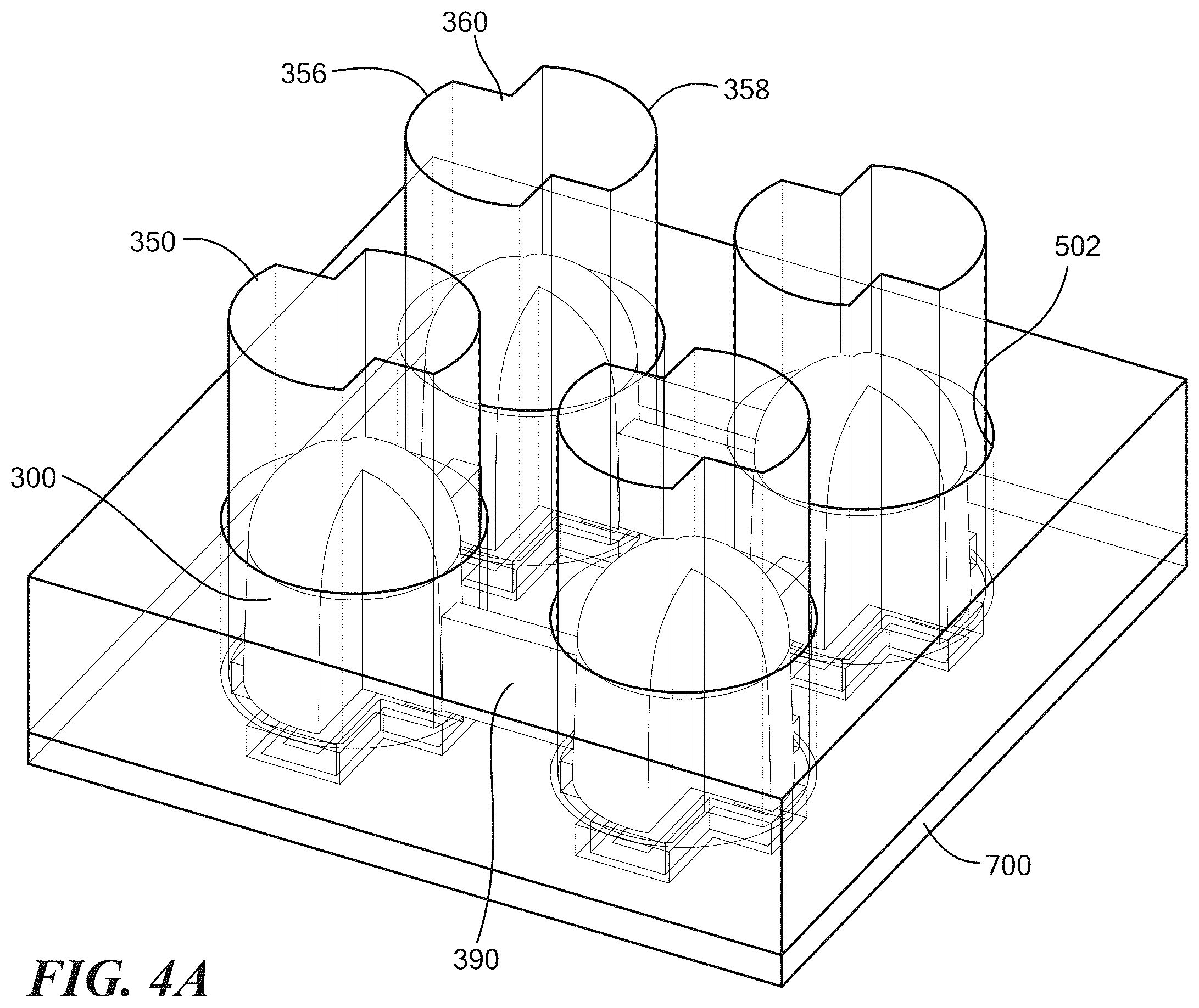 Patent US11824268 Figure 5 – Multi-resonator array