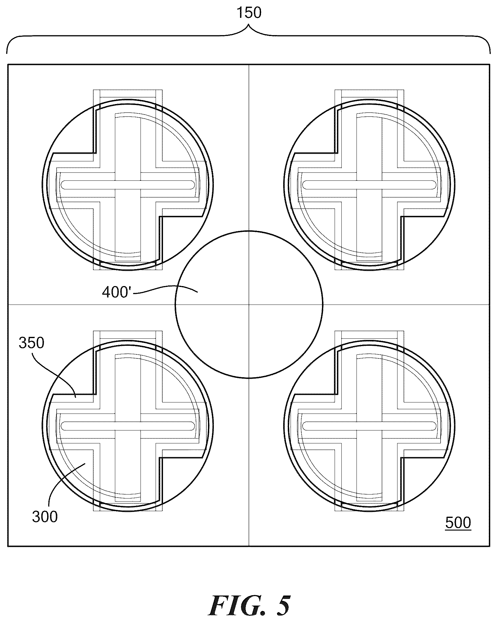 Patent US11824268 Figure 7 – Multi-resonator array