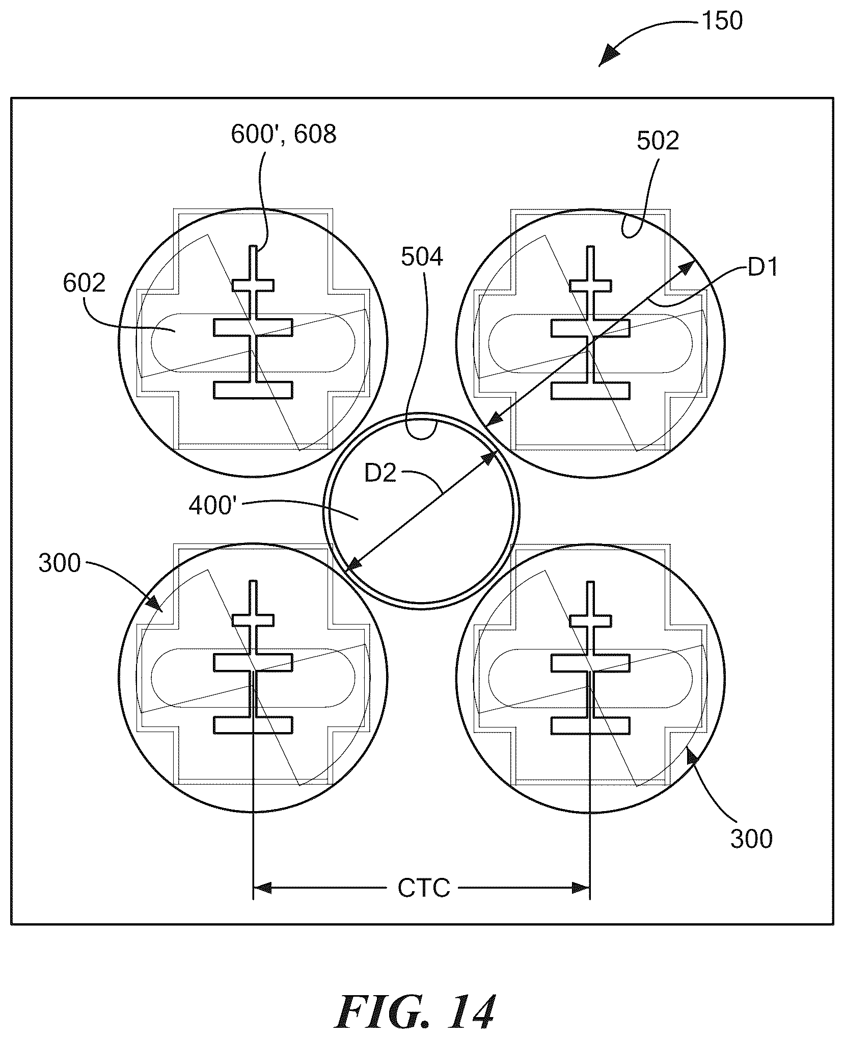 Patent US11824268 Figure 19 – Multi-resonator array