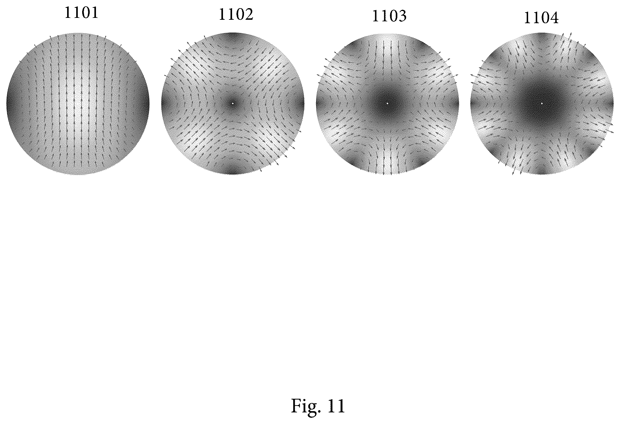 Patent US11824270 Figure 11 – Systems and methods for circular-polarized beam forming and steering based on the superposition of circular modes for communication and radar systems
