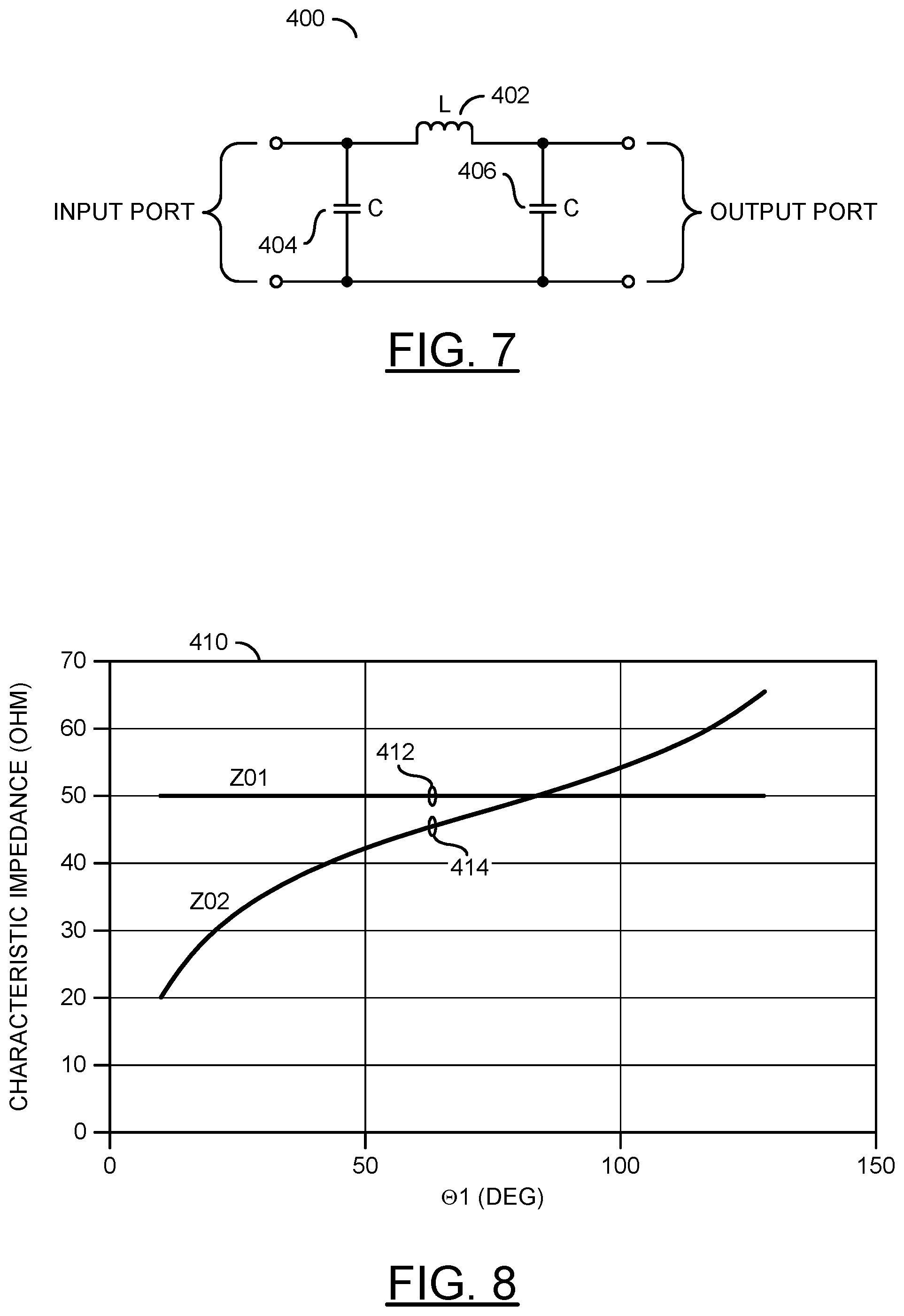 Patent US11824273 Figure 7 – Minimizing impedance variation during passive phase shifting