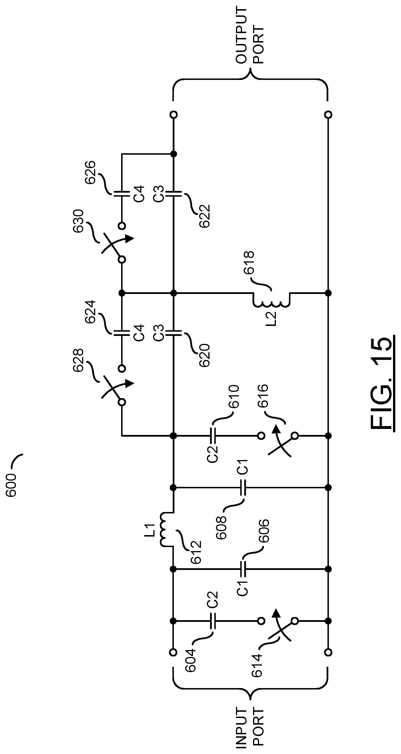 Patent US11824273 Figure 11 – Minimizing impedance variation during passive phase shifting