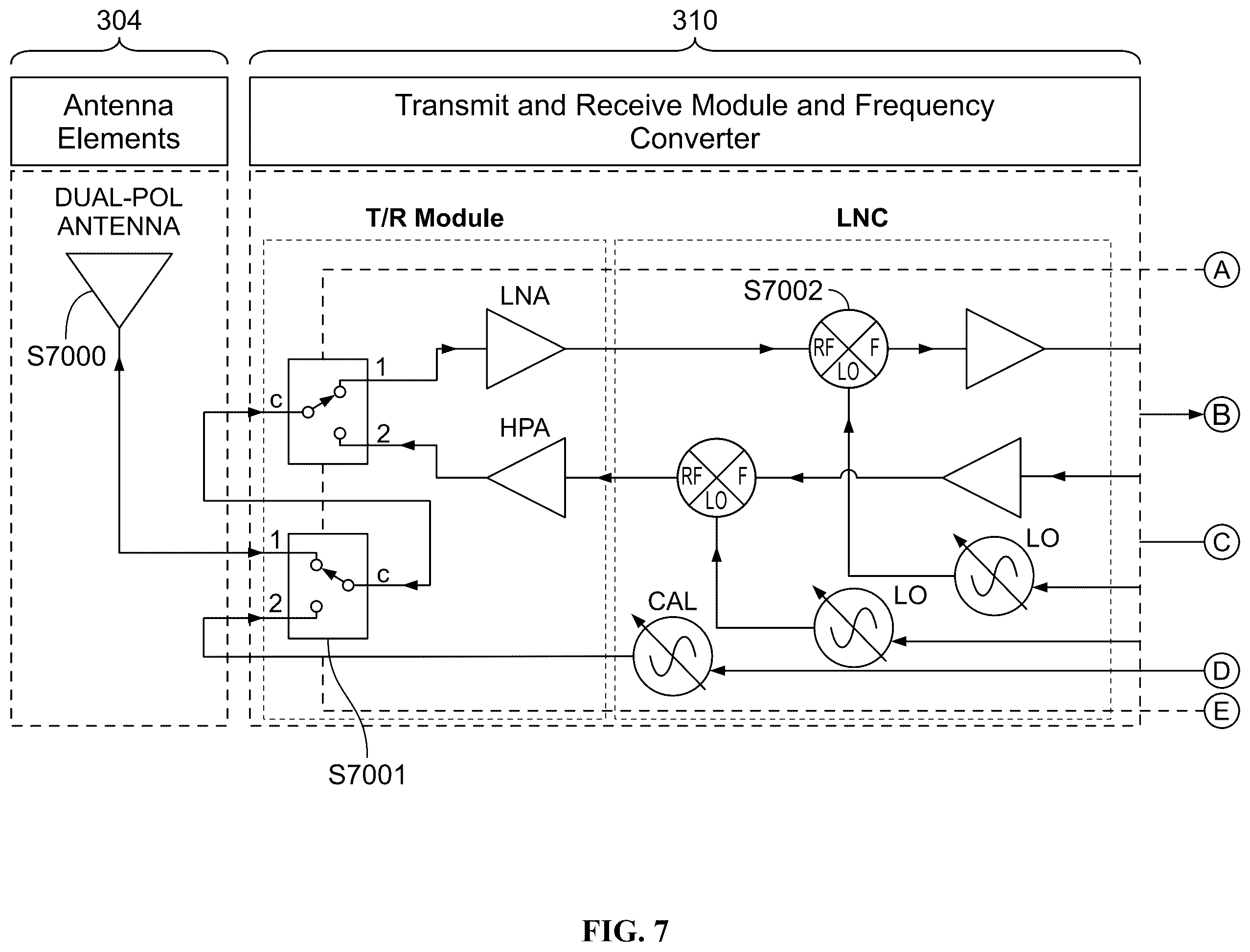 Patent US11824279 Figure 10 – System and method for a digitally beamformed phased array feed