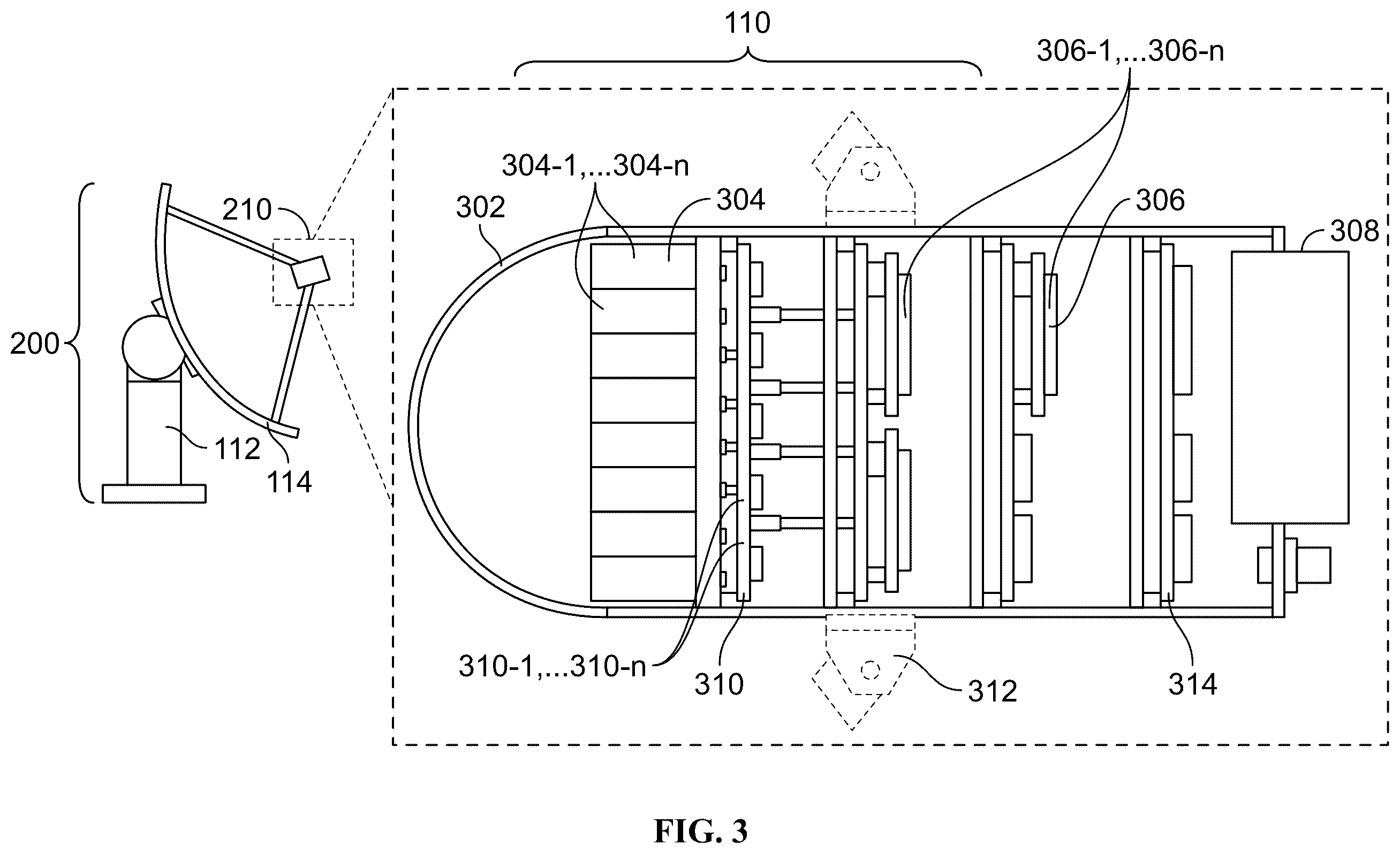 Patent US11824280 Figure 7 – System and method for a digitally beamformed phased array feed