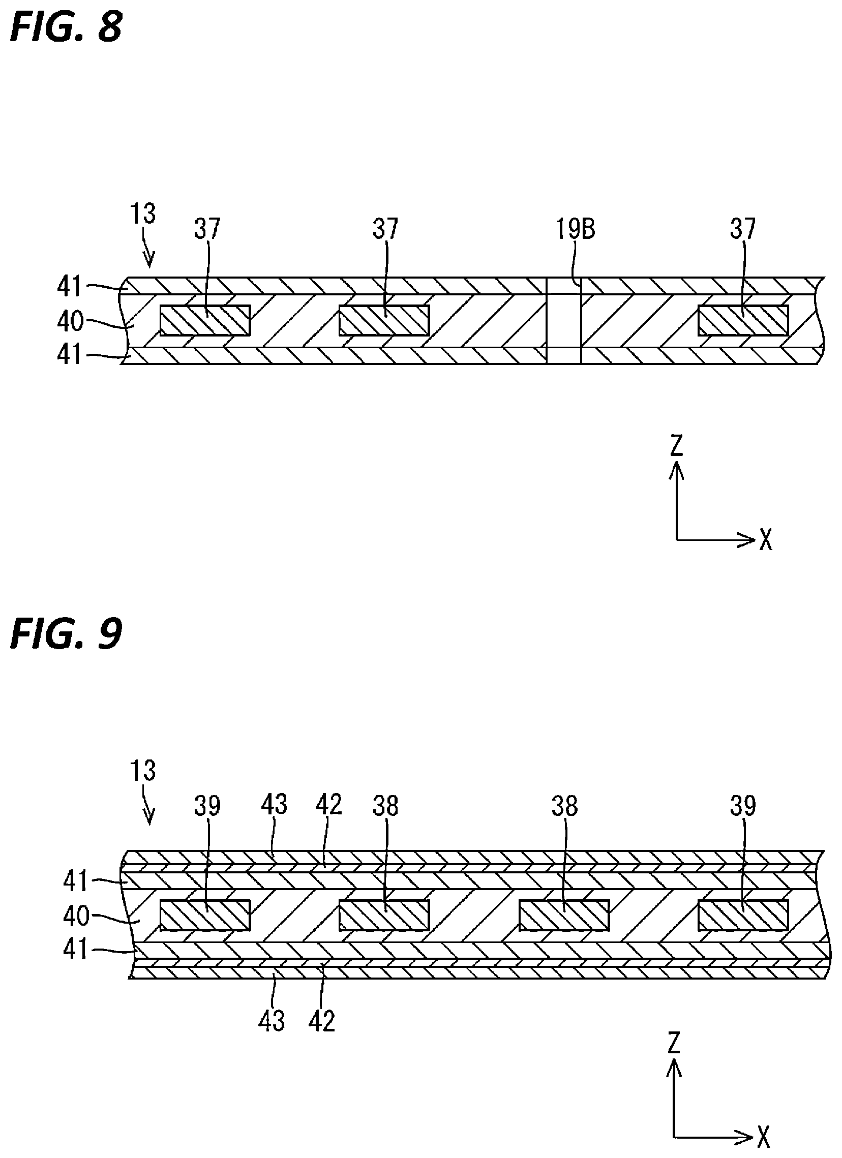 Patent US11824284 Figure 7 – Structure for connecting flexible flat cables