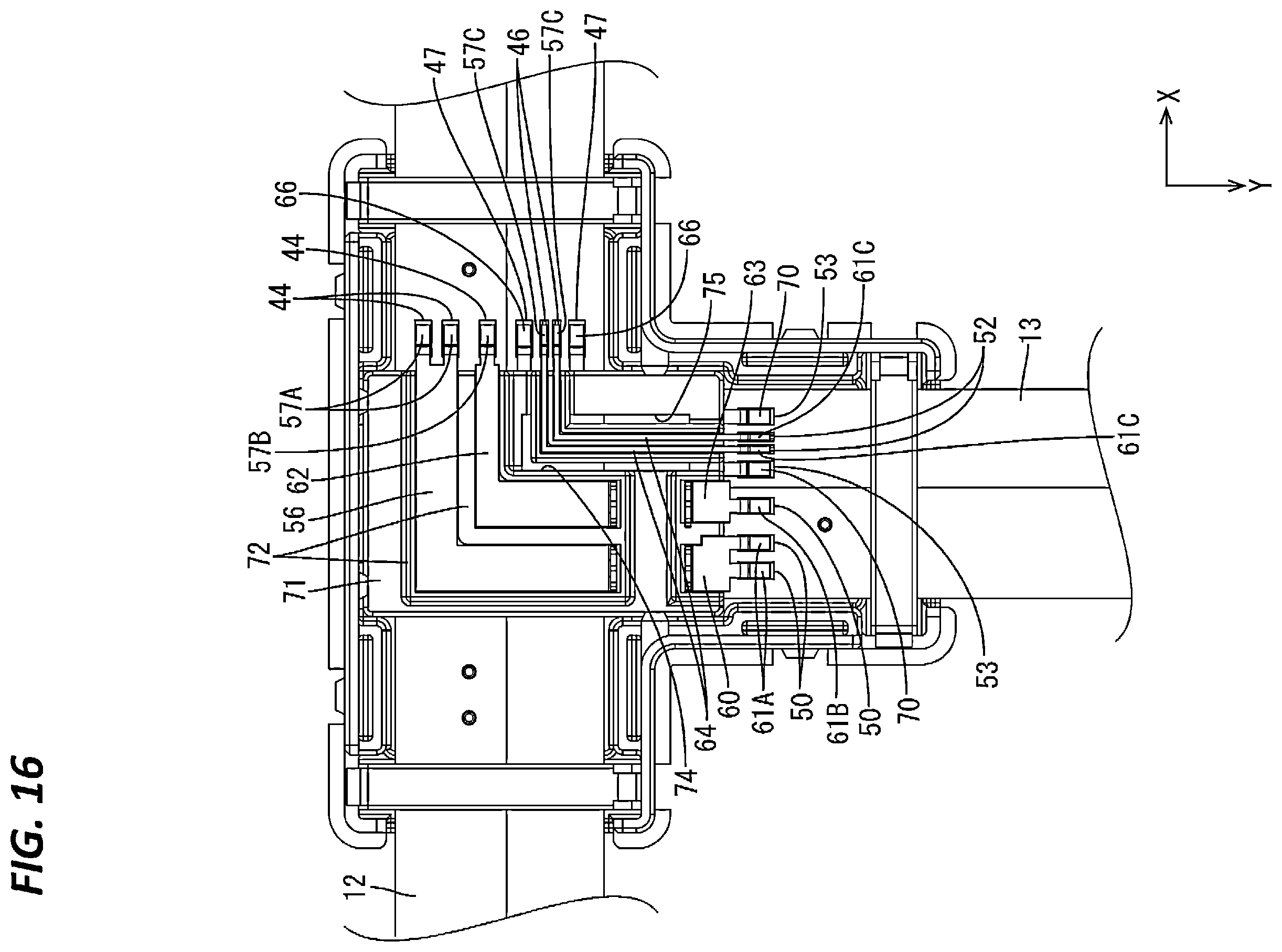 Patent US11824284 Figure 14 – Structure for connecting flexible flat cables