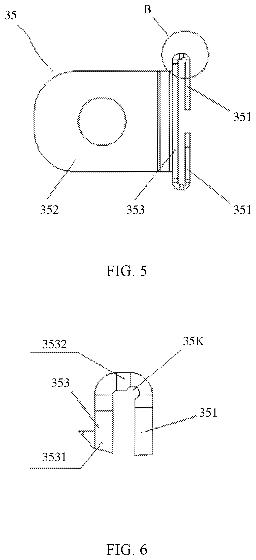 Patent US11824285 Figure 4 – Connection member and rechargeable battery