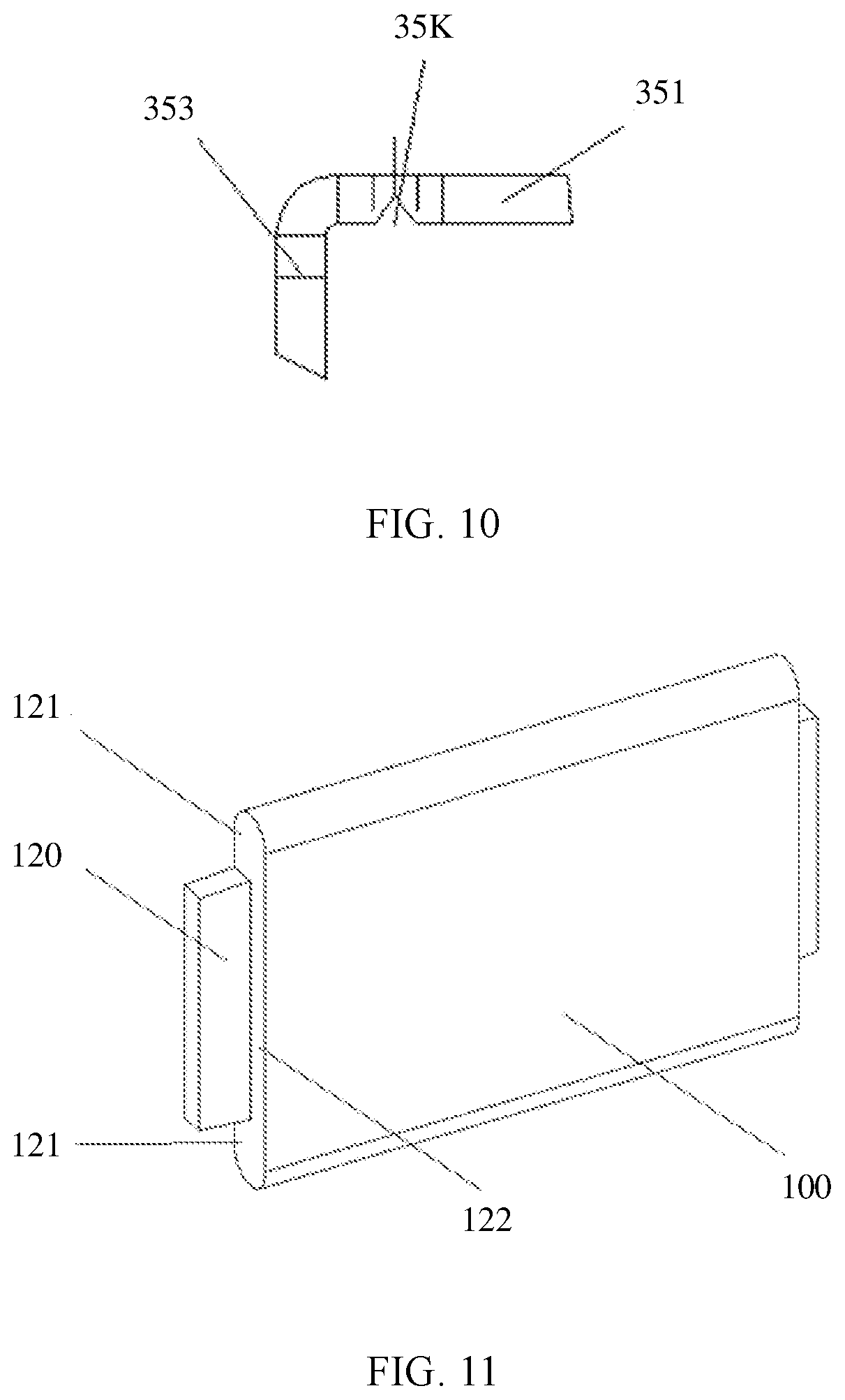 Patent US11824285 Figure 7 – Connection member and rechargeable battery