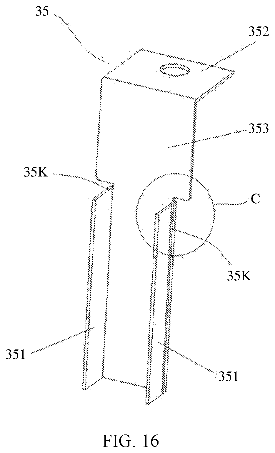 Patent US11824285 Figure 11 – Connection member and rechargeable battery