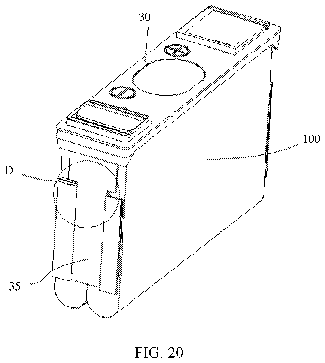 Patent US11824285 Figure 14 – Connection member and rechargeable battery