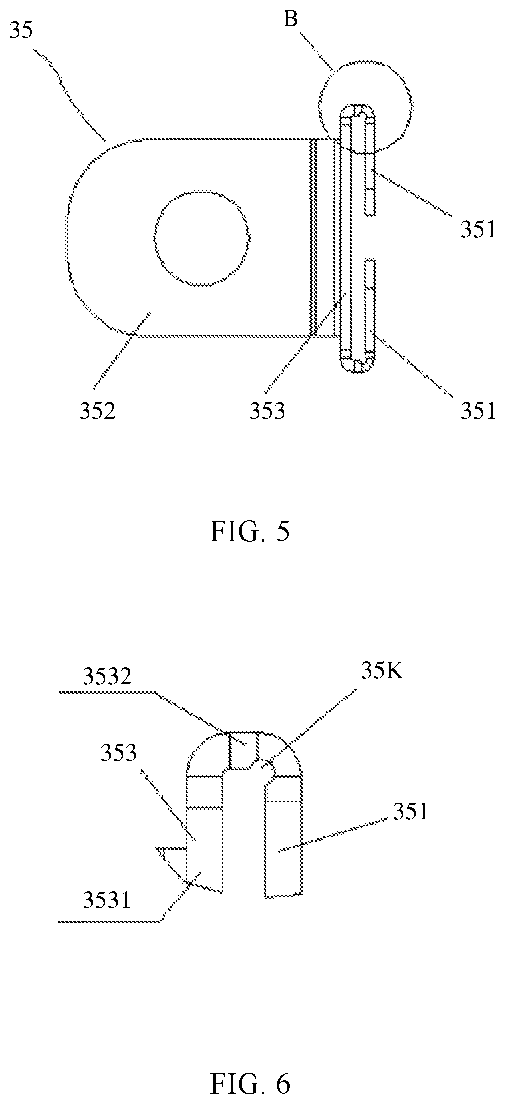 Patent US11824286 Figure 4 – Connection member and rechargeable battery