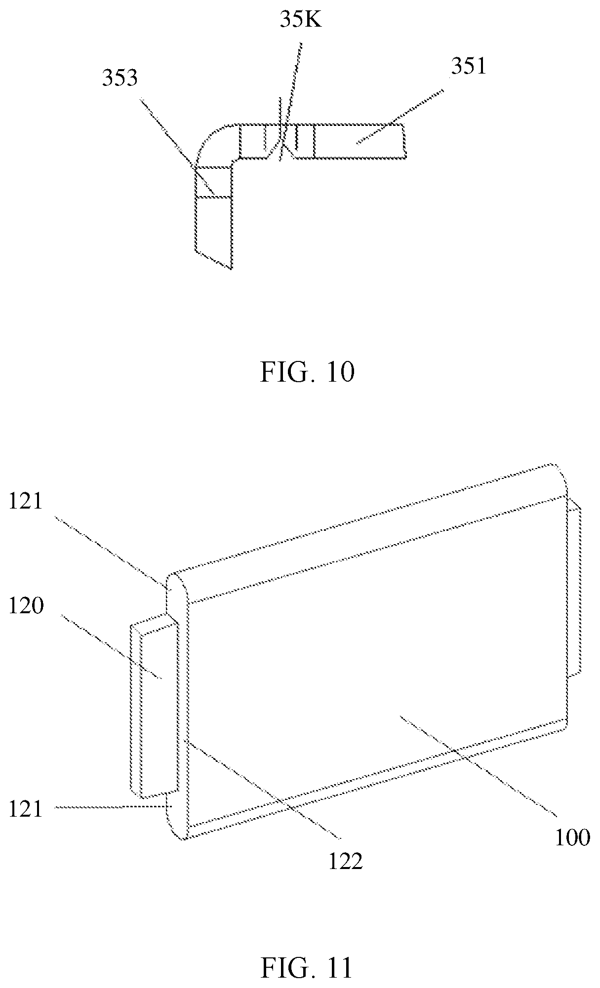 Patent US11824286 Figure 7 – Connection member and rechargeable battery