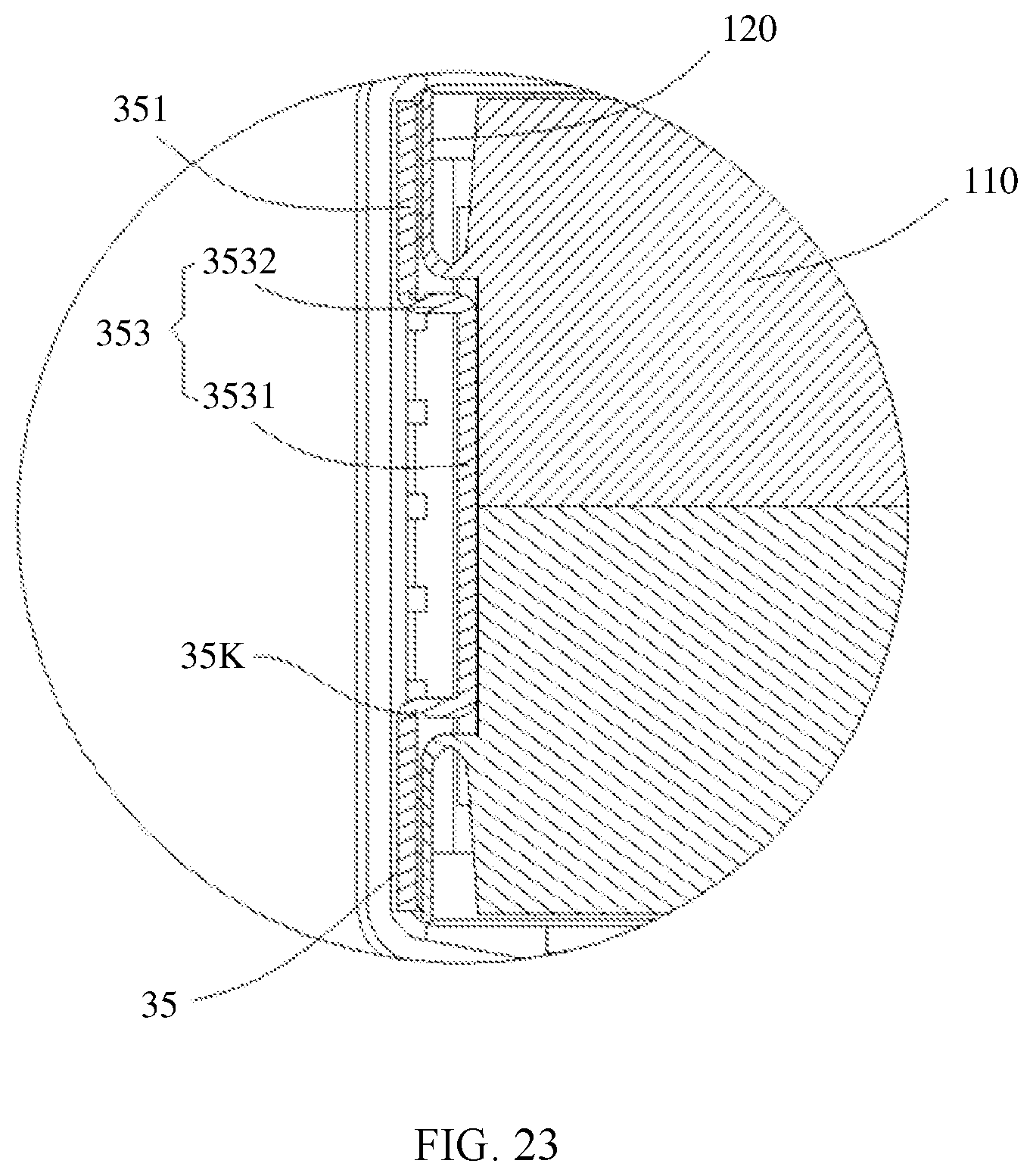 Patent US11824286 Figure 16 – Connection member and rechargeable battery