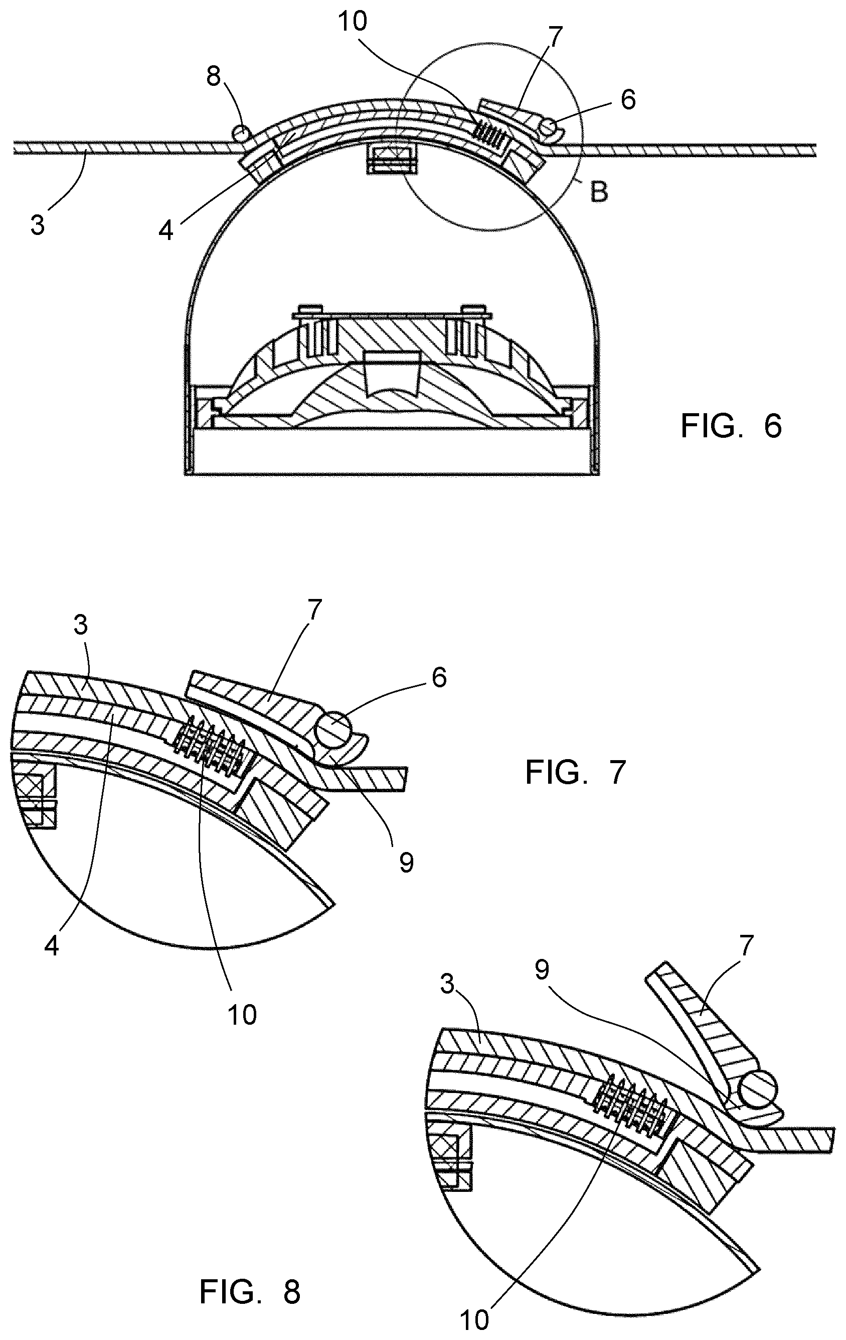 Patent US11824289 Figure 3 – Connectable electric device to a textile electrically conductive band