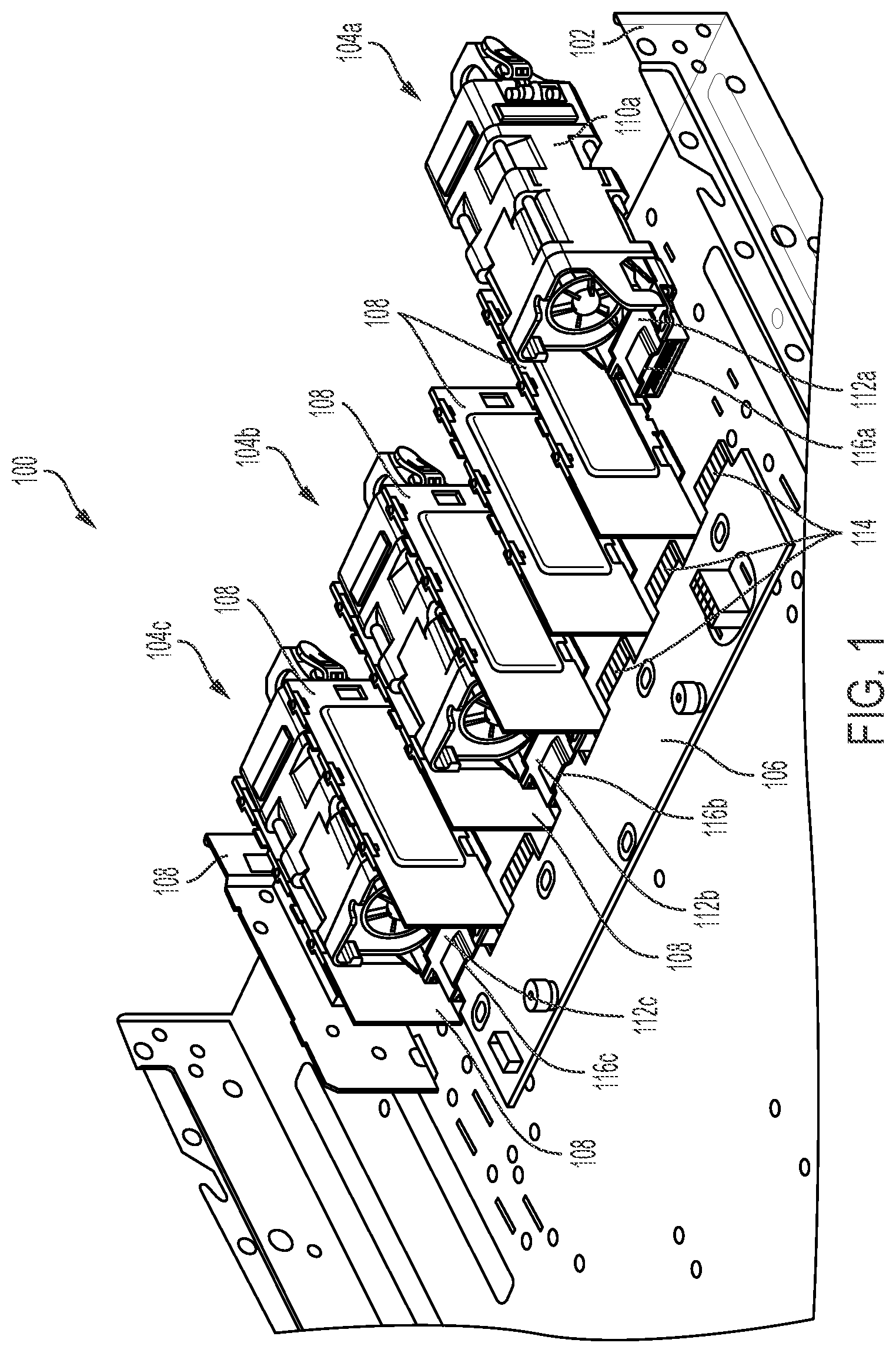 Patent US11824292 Figure 1 – Connector with a slot for a small circuit board