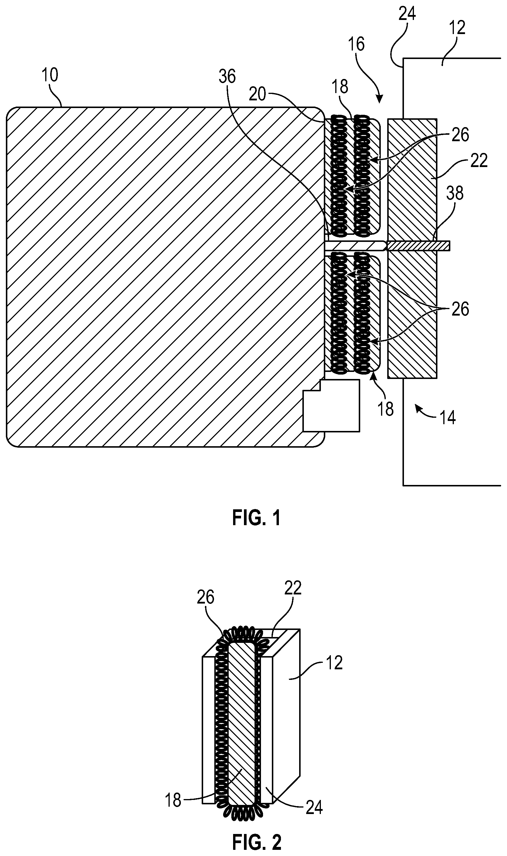 Patent US11824293 Figure 1 – Circuit board with high power interconnect conductive coil