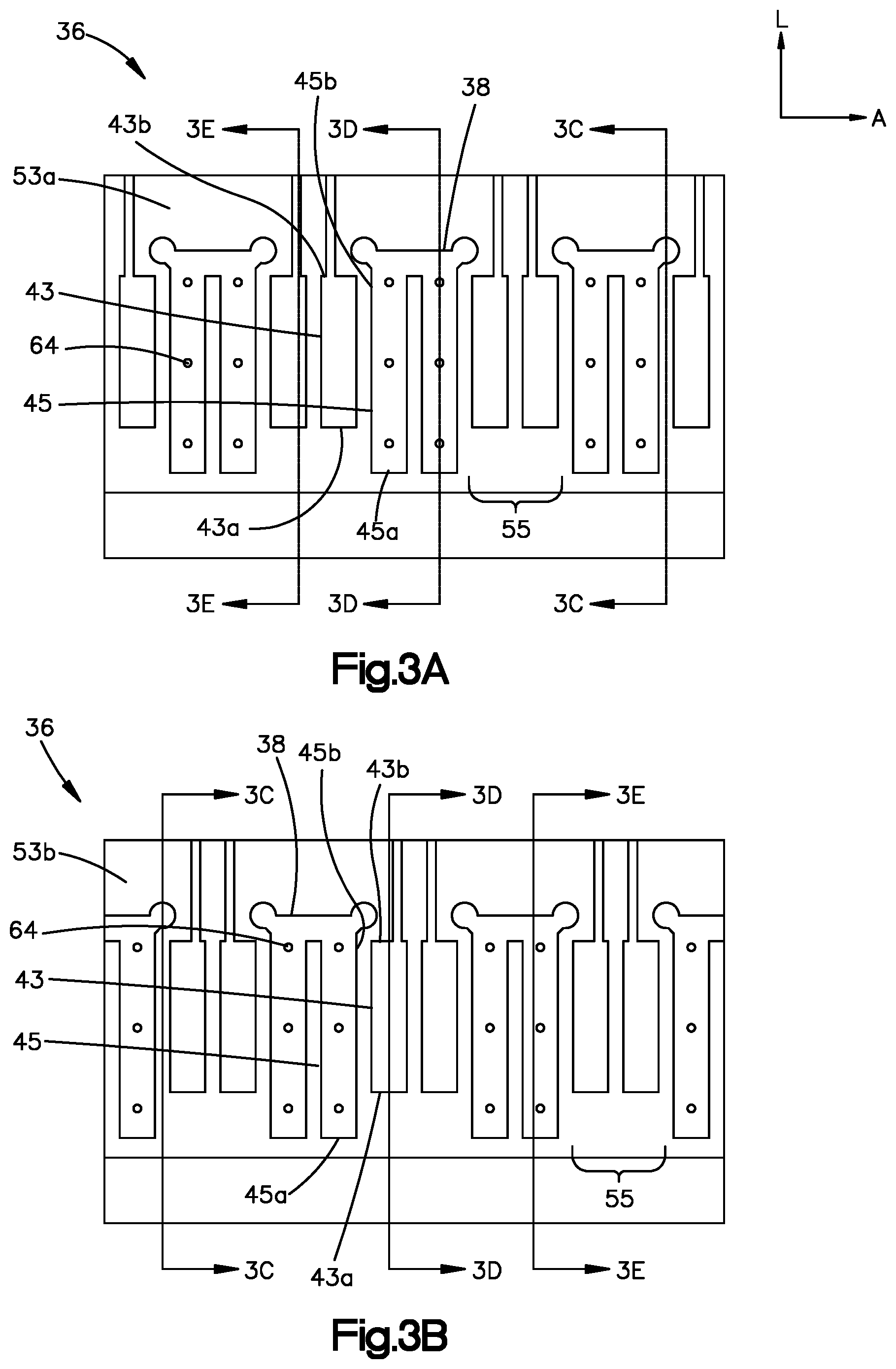 Patent US11824294 Figure 4 – Printed circuit board having commoned ground plane