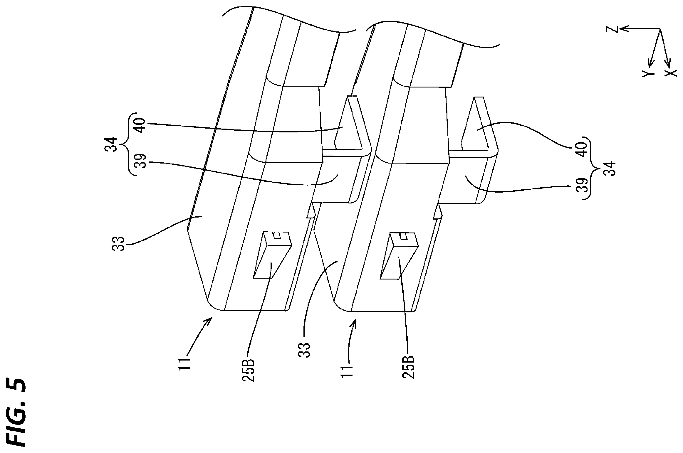 Patent US11824296 Figure 5 – Terminal, connector and connector assembly