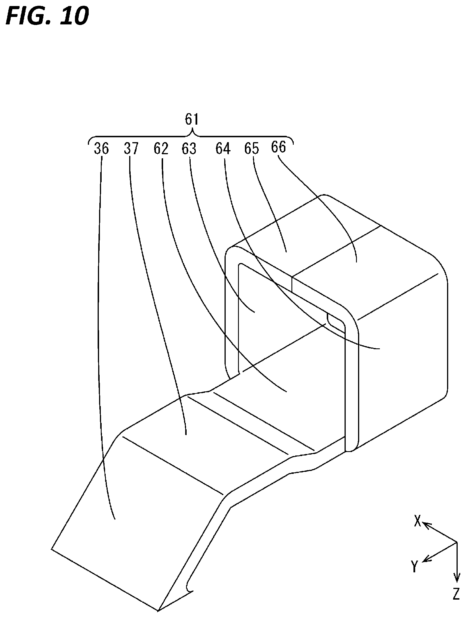 Patent US11824296 Figure 10 – Terminal, connector and connector assembly