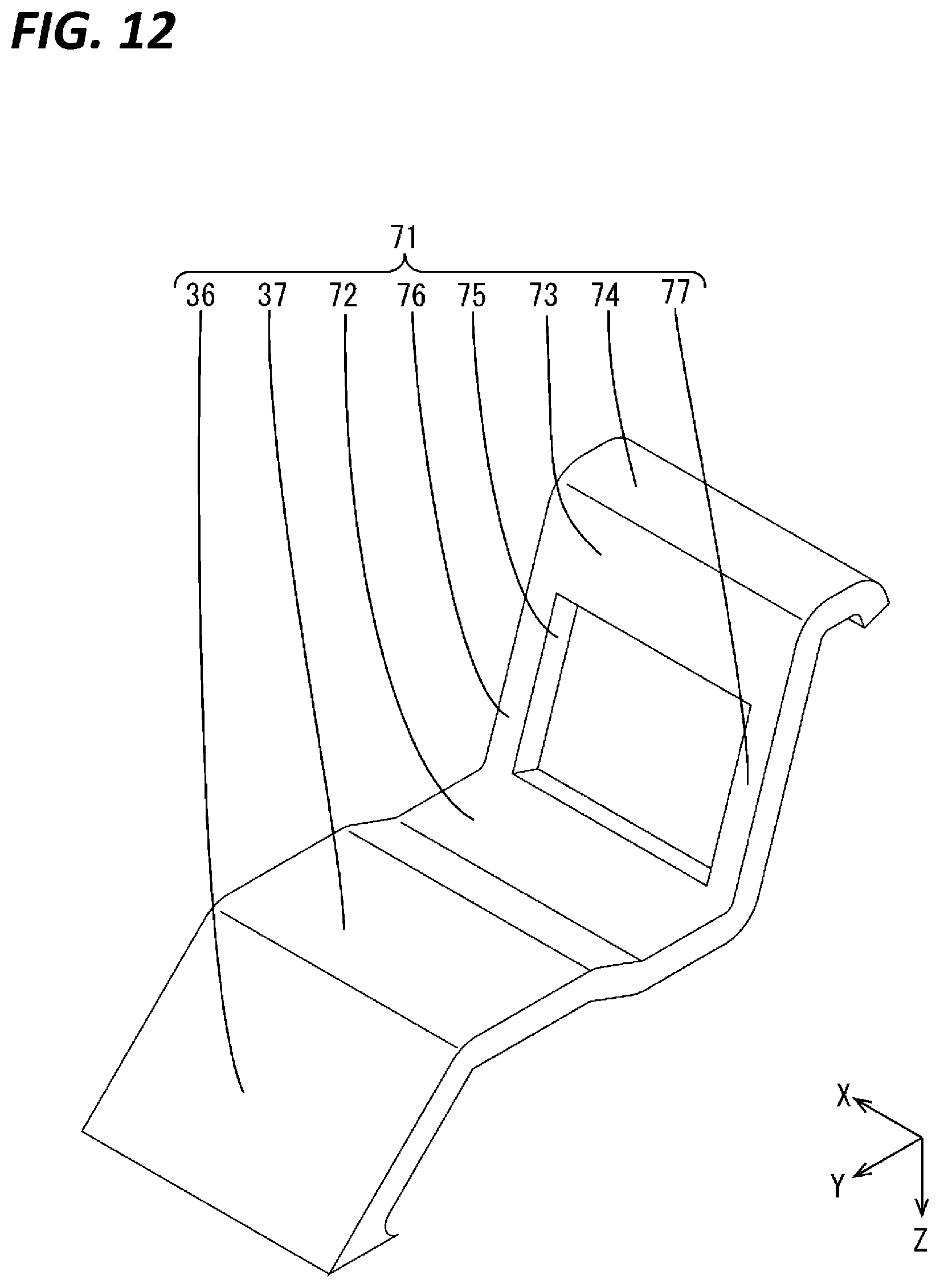 Patent US11824296 Figure 12 – Terminal, connector and connector assembly