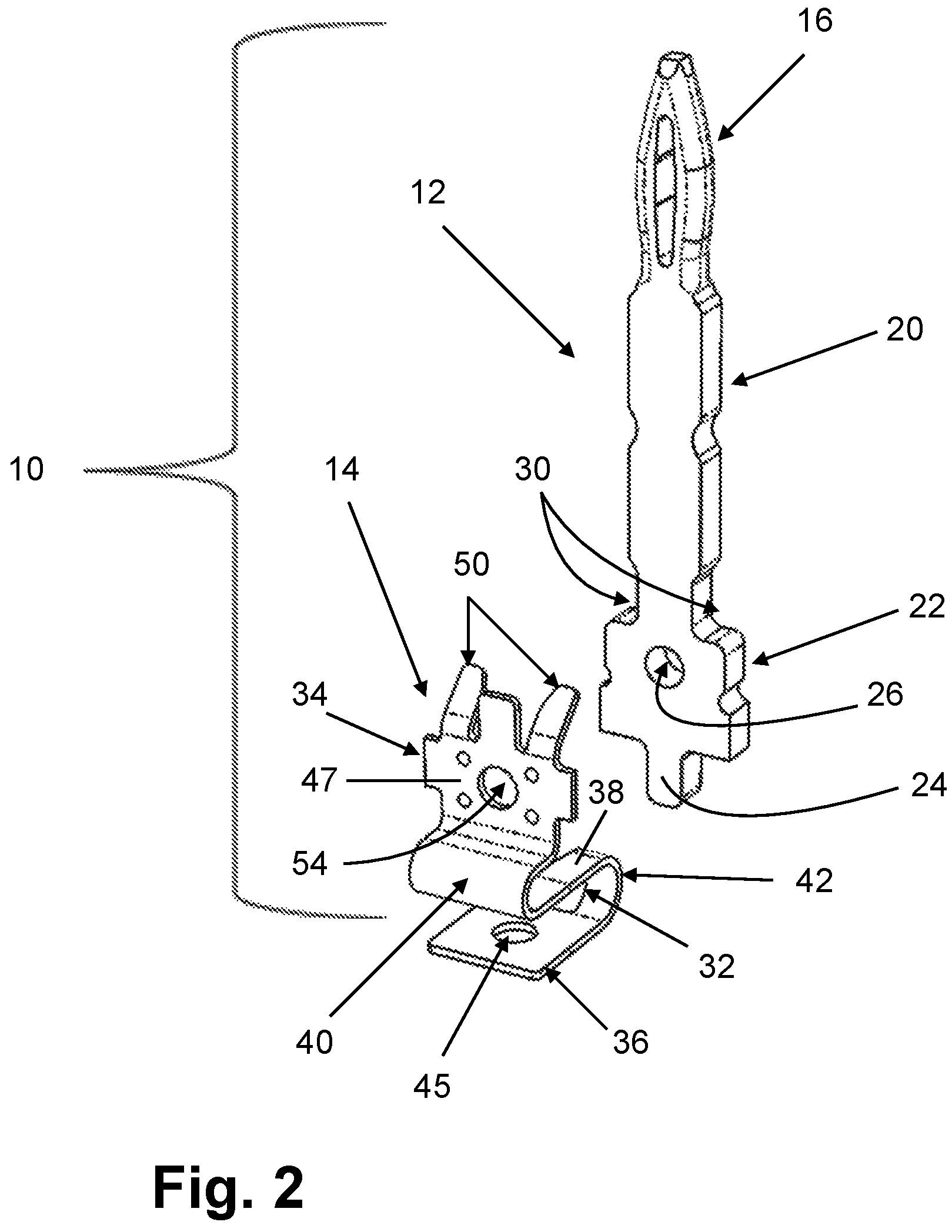 Patent US11824298 Figure 2 – Multi-part contact