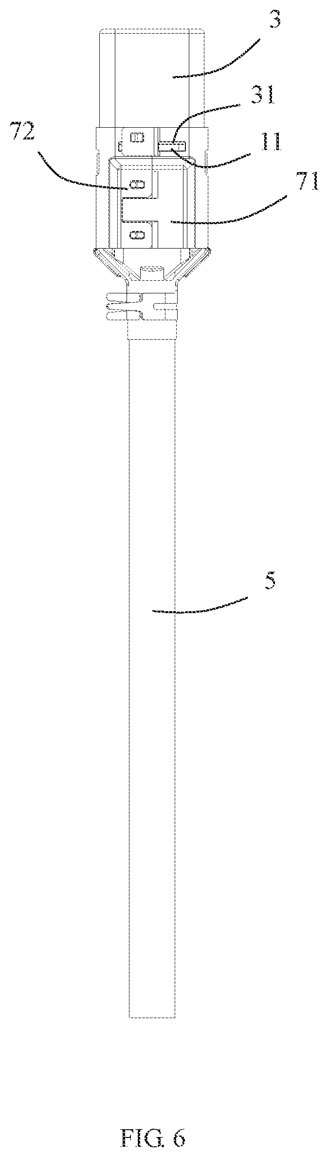 Patent US11824302 Figure 6 – Electrical connector with improved assembly efficiency