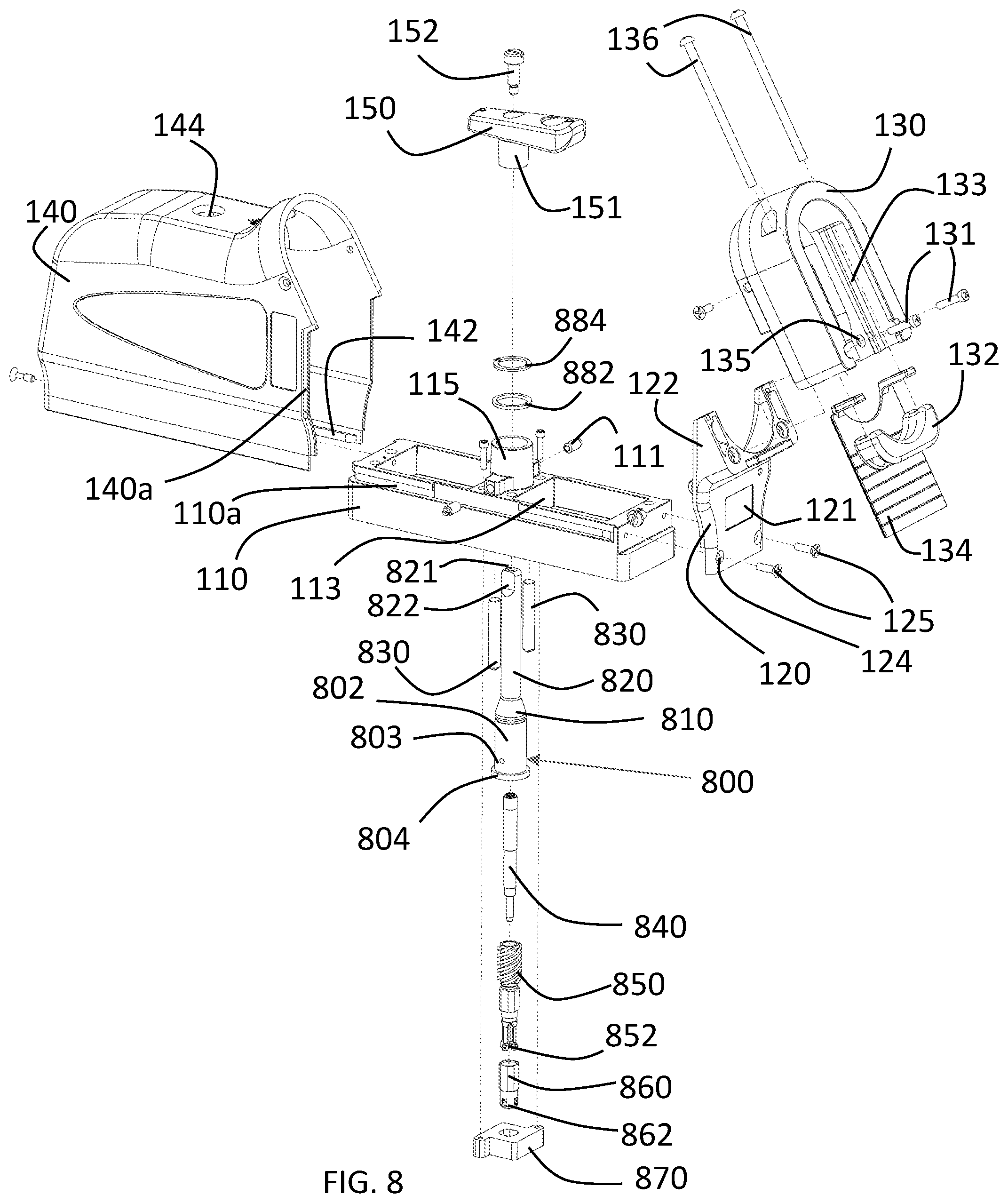 Patent US11824303 Figure 12 – Spring lock interface with increased cable capacity