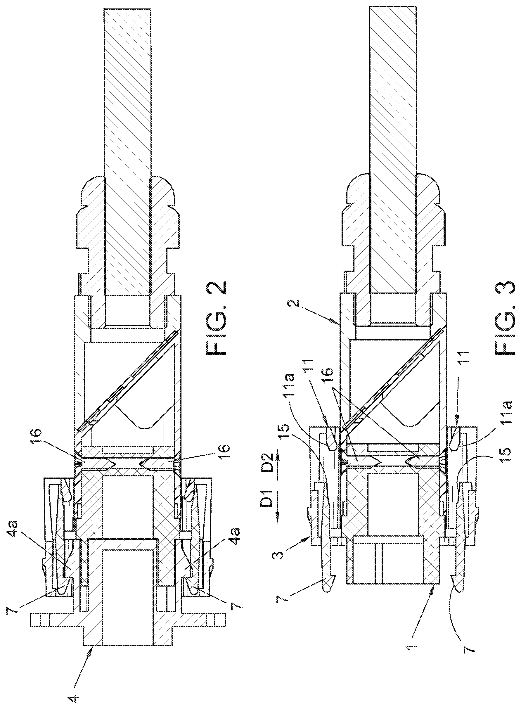 Patent US11824306 Figure 2 – Connector for supplying electric power