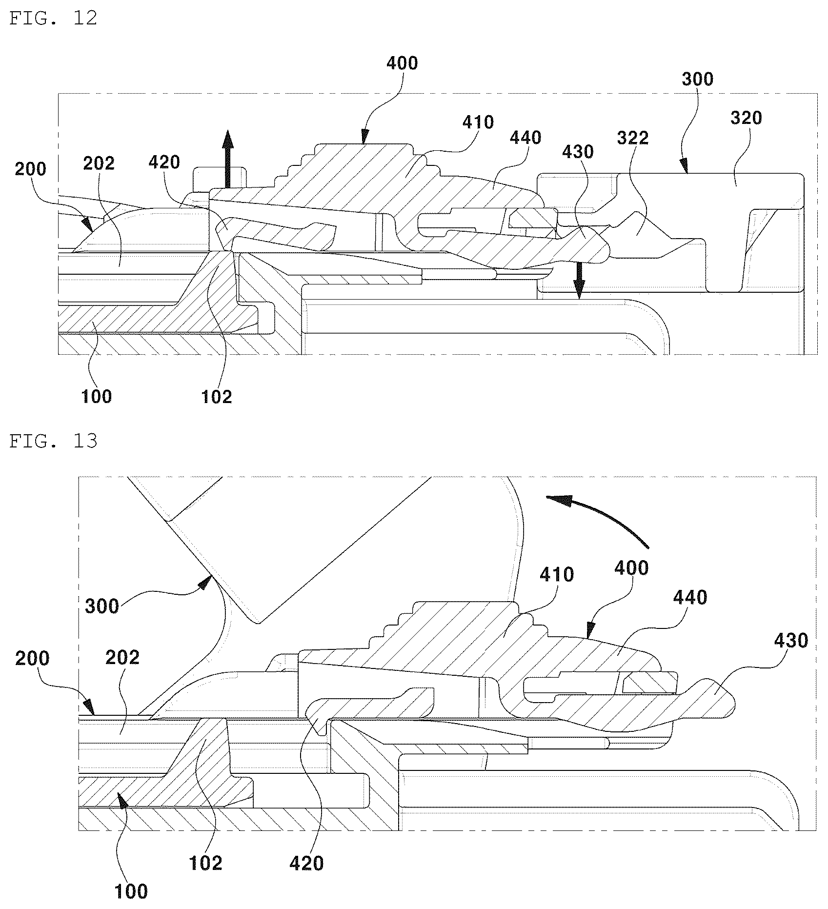 Patent US11824308 Figure 8 – Connector assembly having a device for dual position confirmation